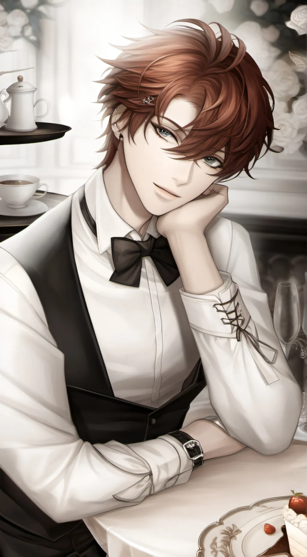 ai character: adam West background