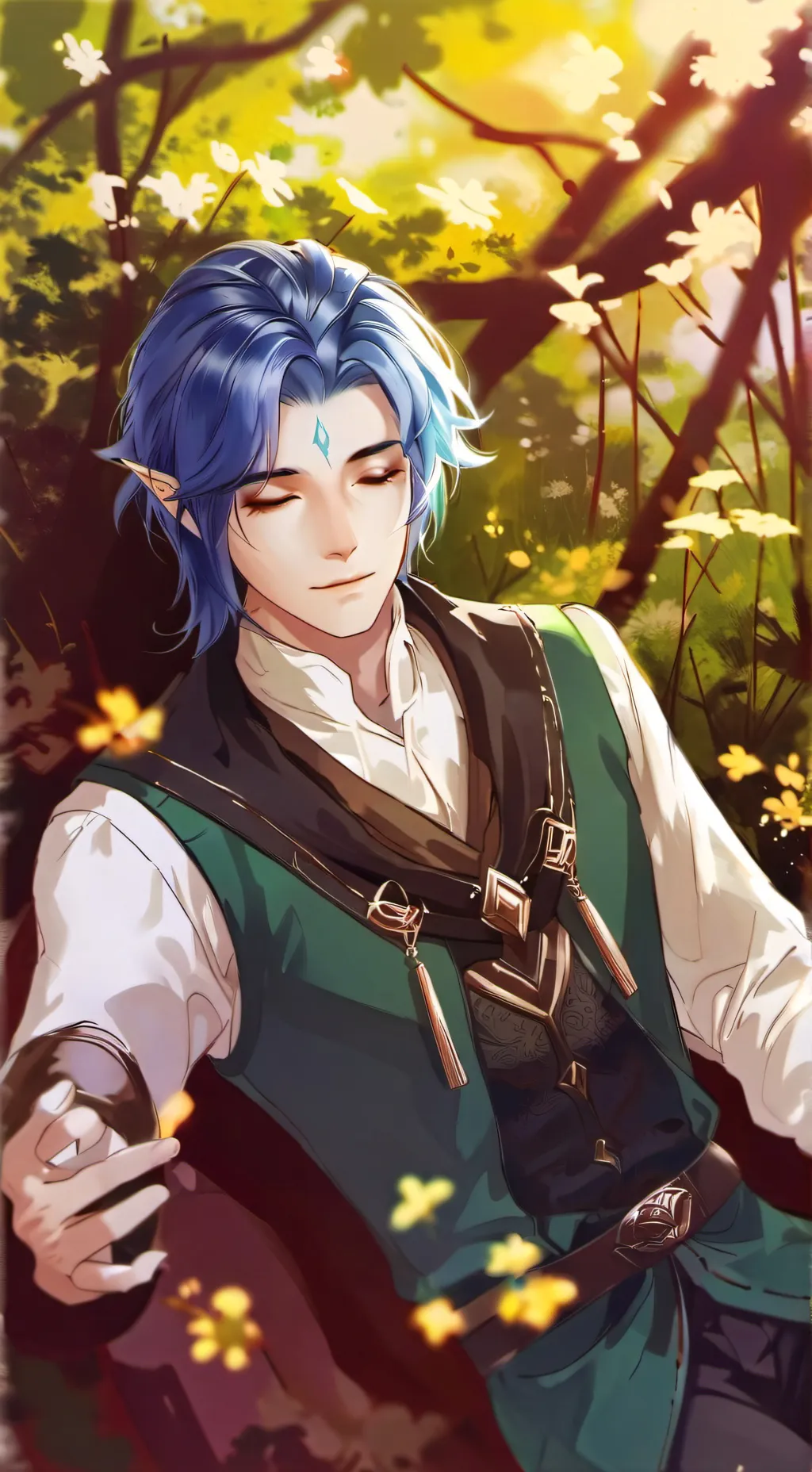 ai character: Nick background