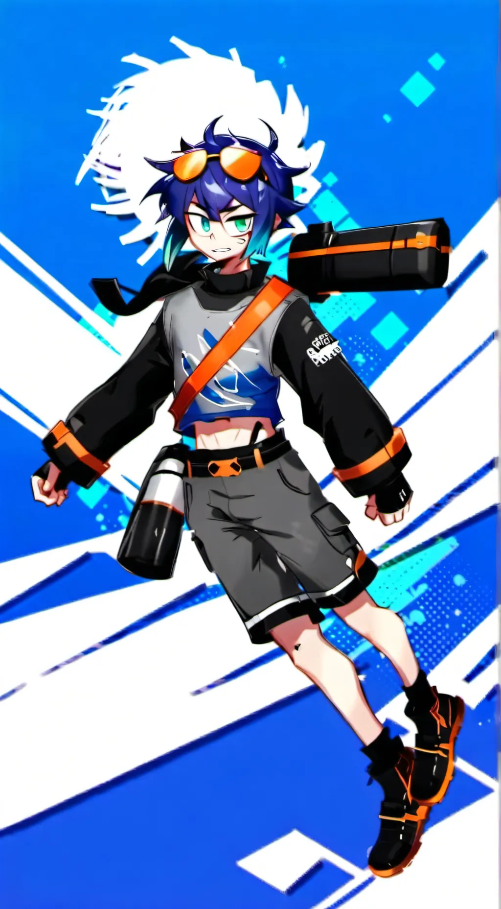 ai character: 🍃~ꜱᴀɢᴇ~🎧 background