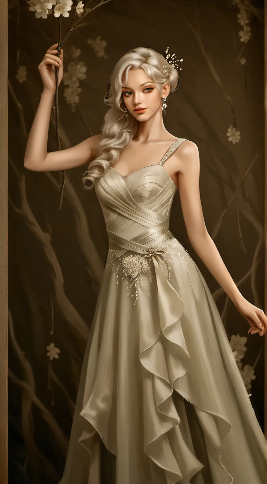 ai character: Blanca background