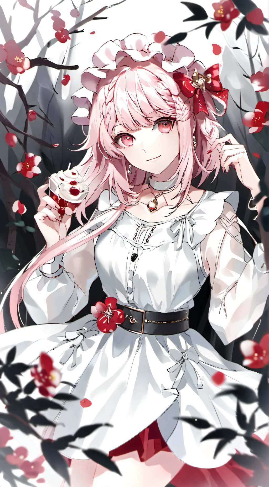 ai character: lily background