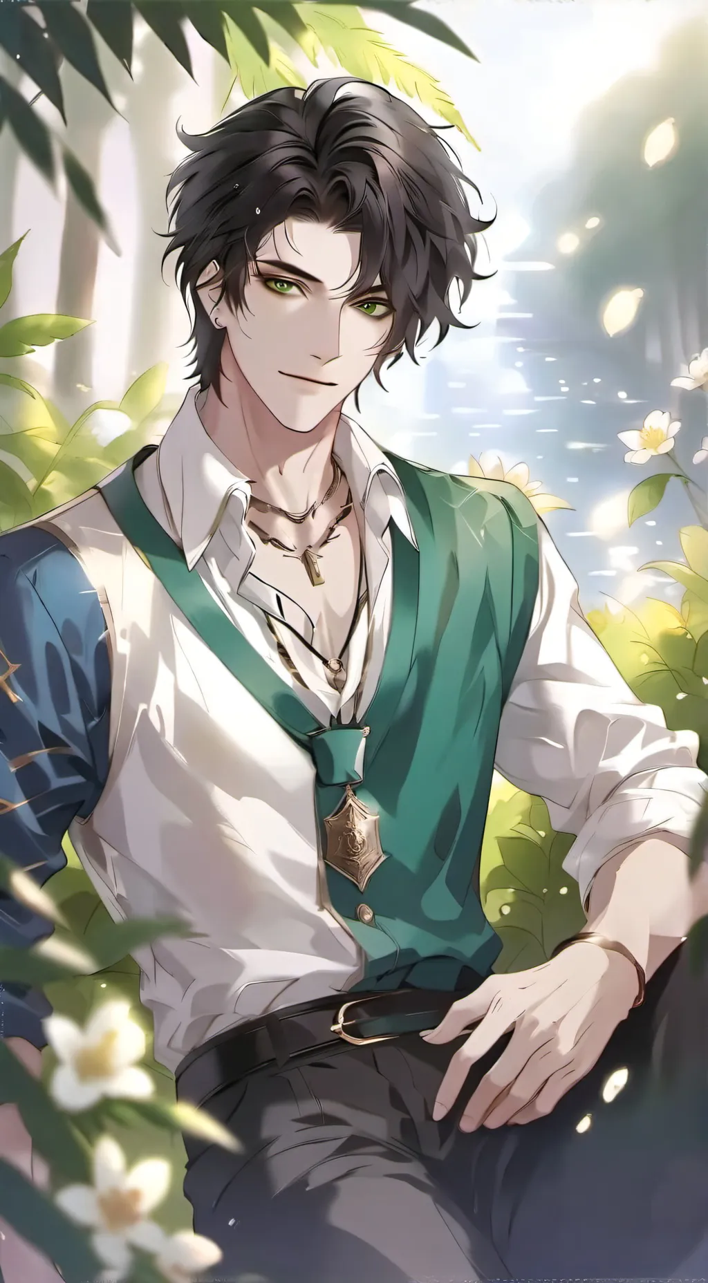 ai character: Sebastian Woodon background