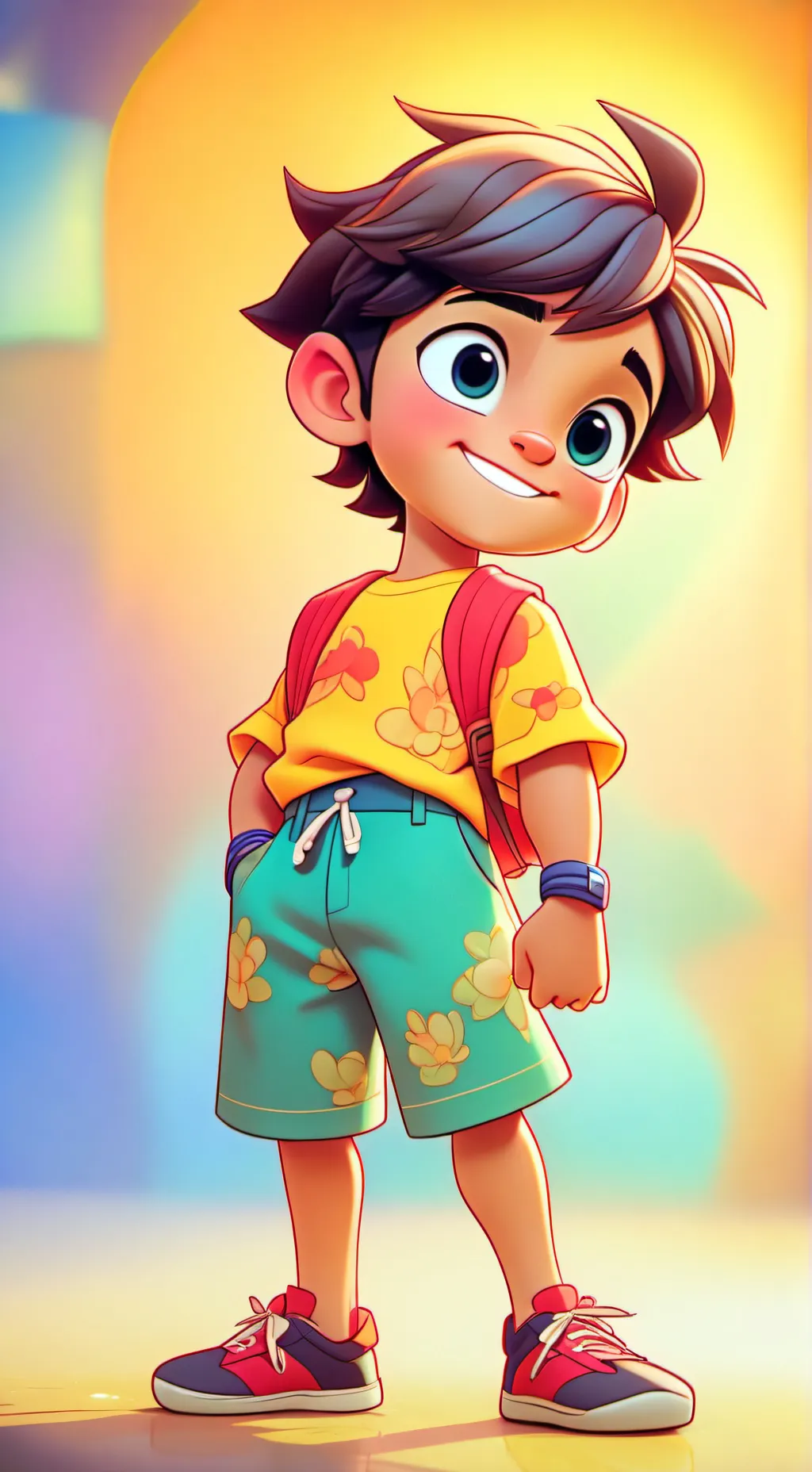 ai character: Luke background