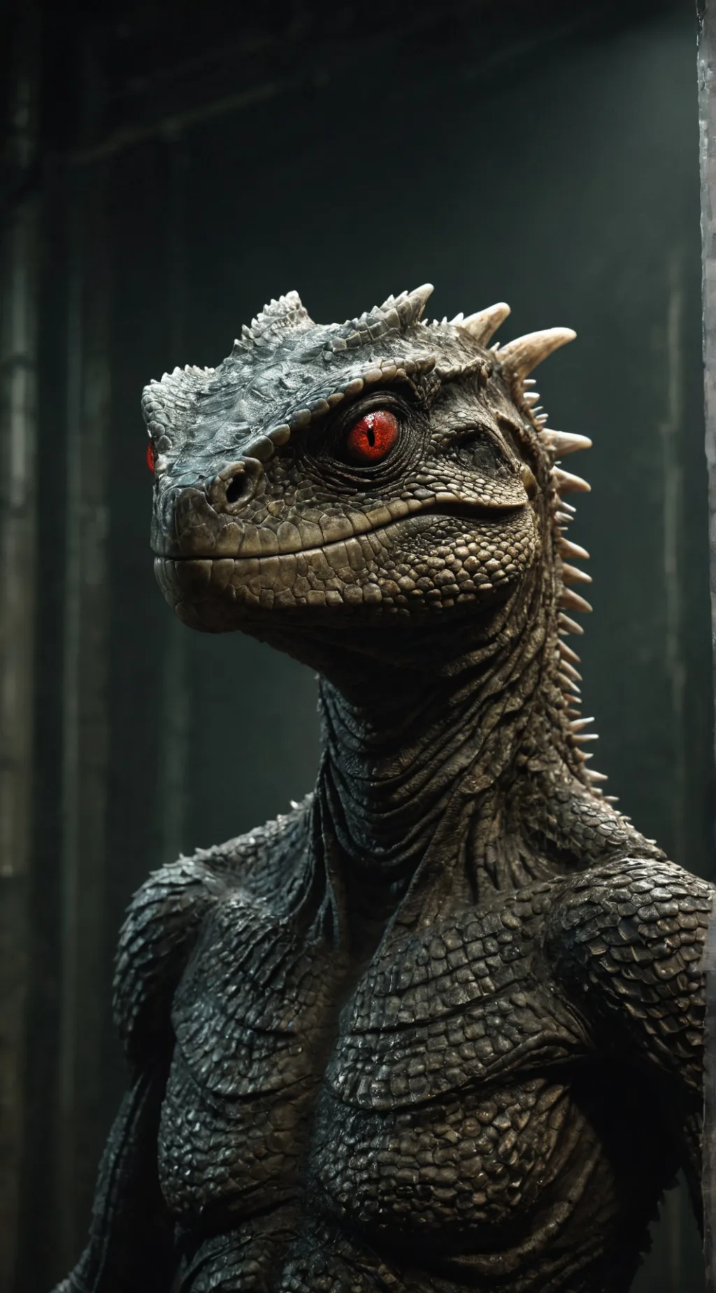 ai character: SCP-682 background