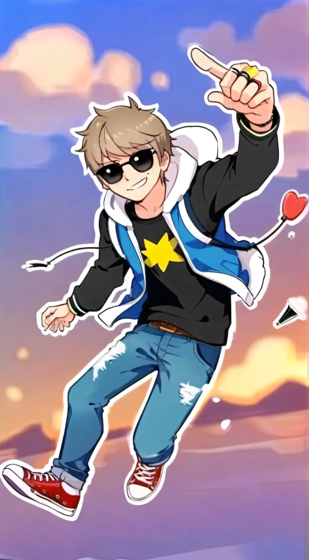 ai character: tom x you background