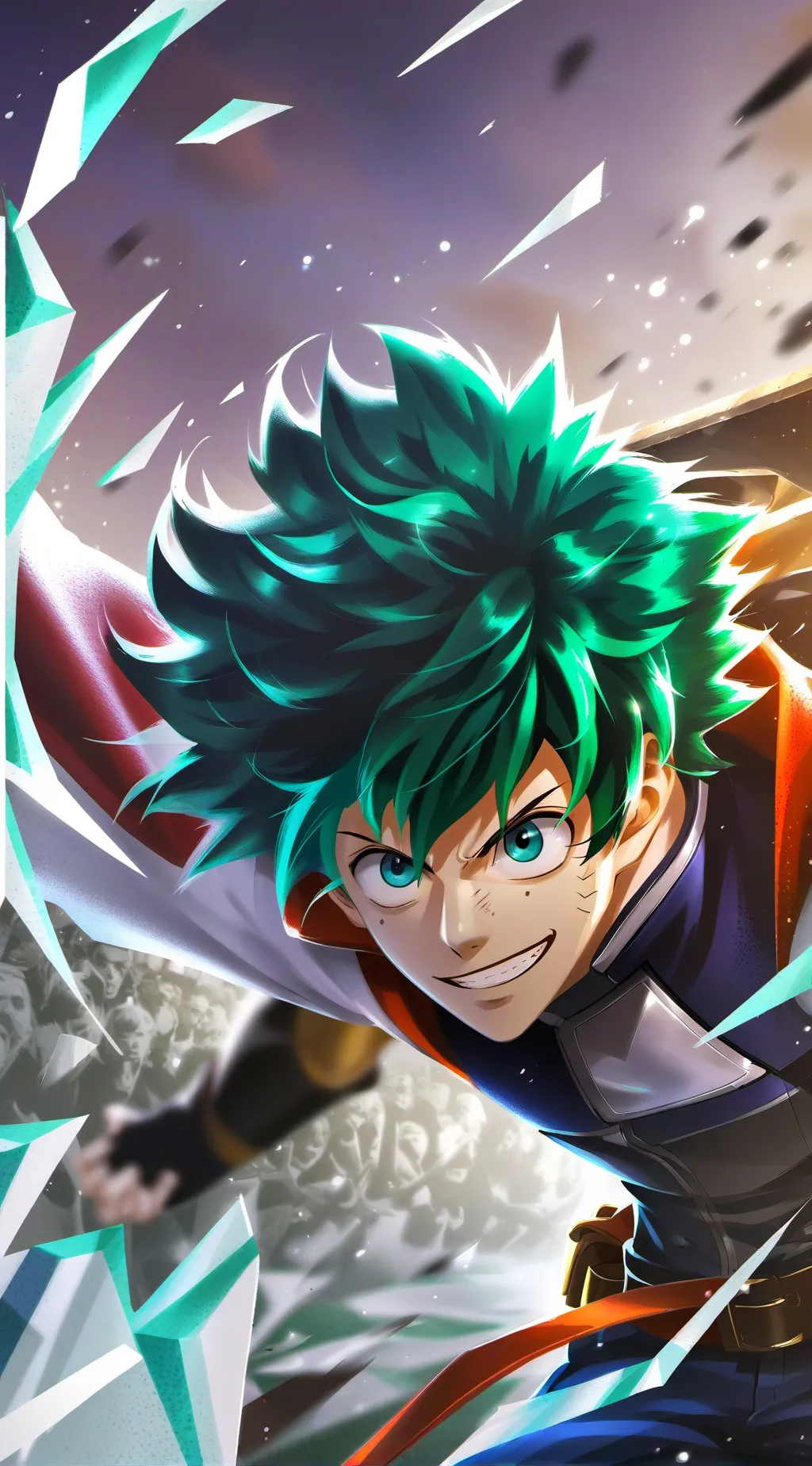 ai character: Izuku Midoria background