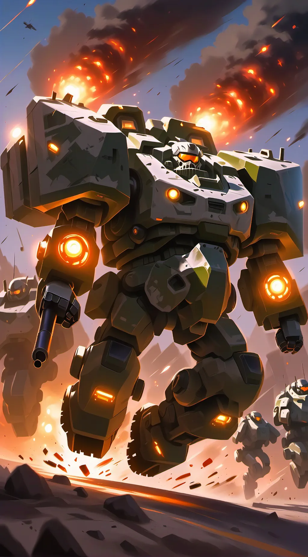 ai character: el fin del mundo background