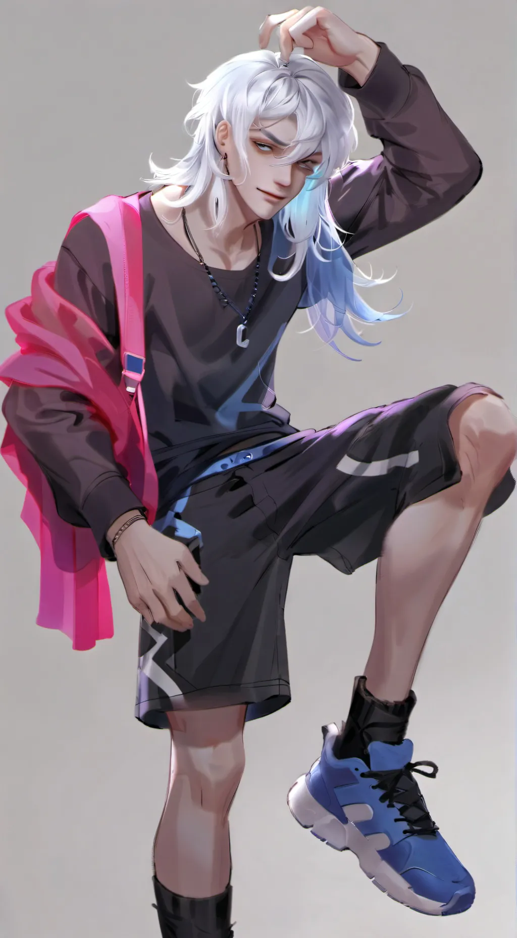 ai character: Alavan cristal background