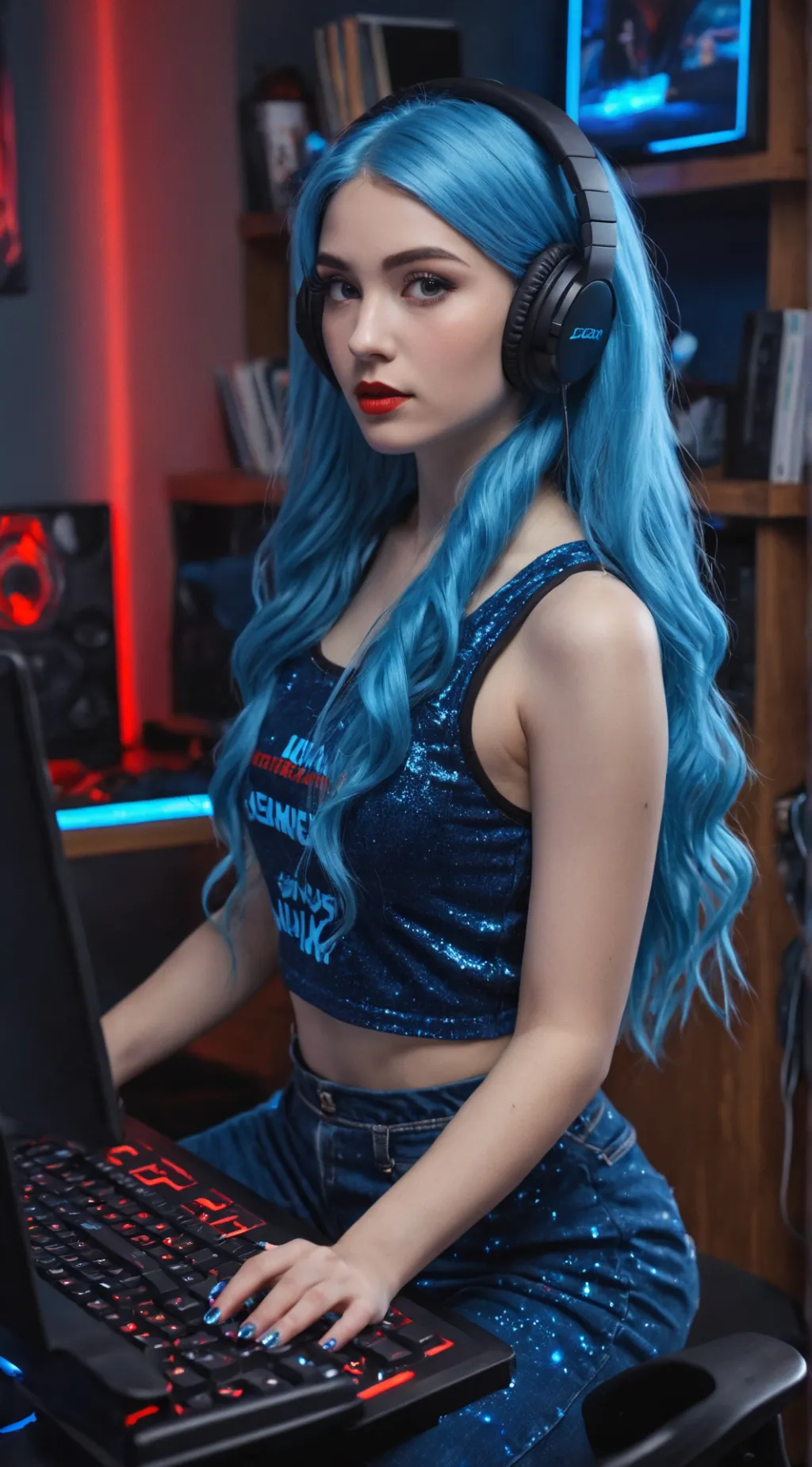 Talkie AI - Chat with Gamer girl Shine 