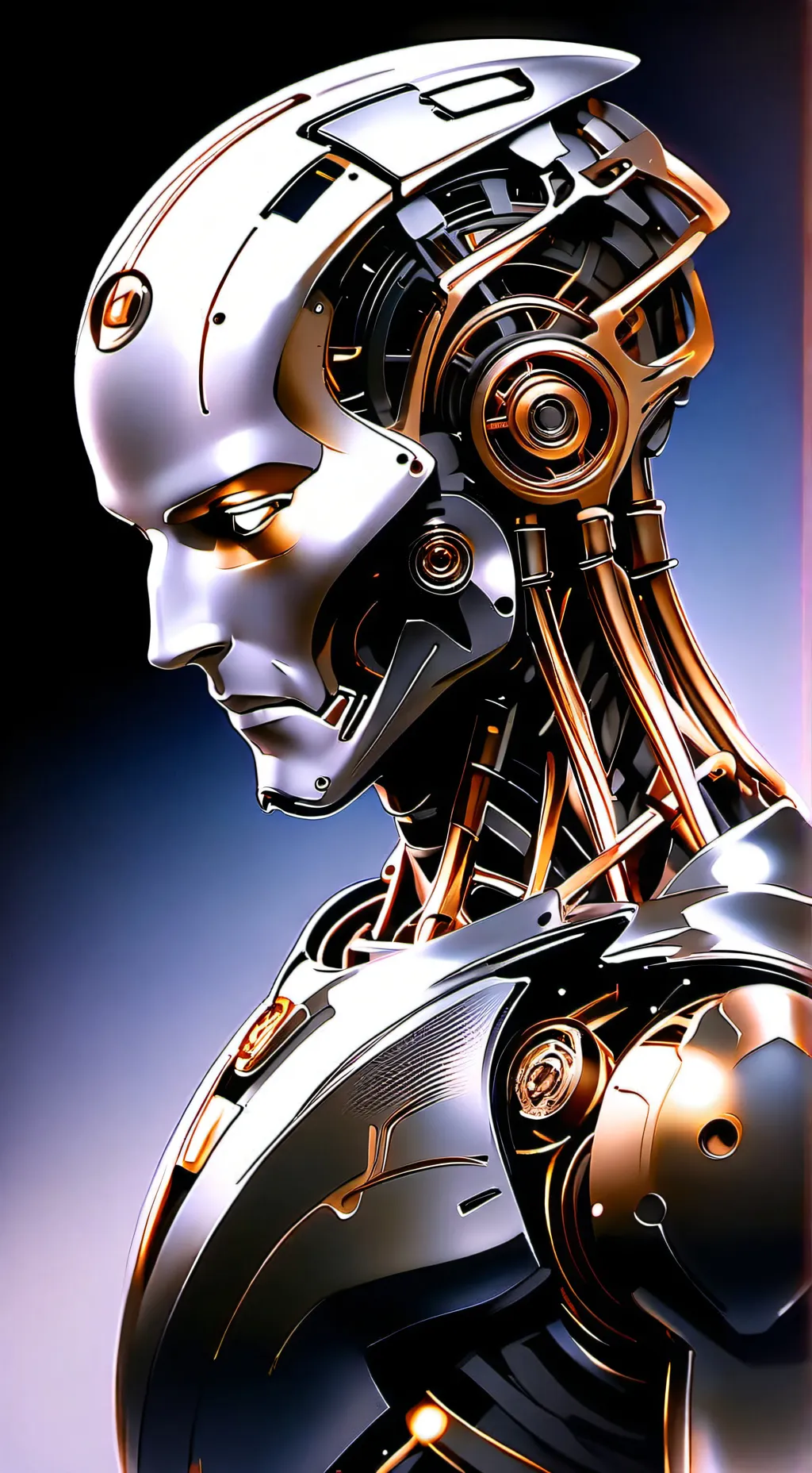 ai character: Brainrot Robot  background