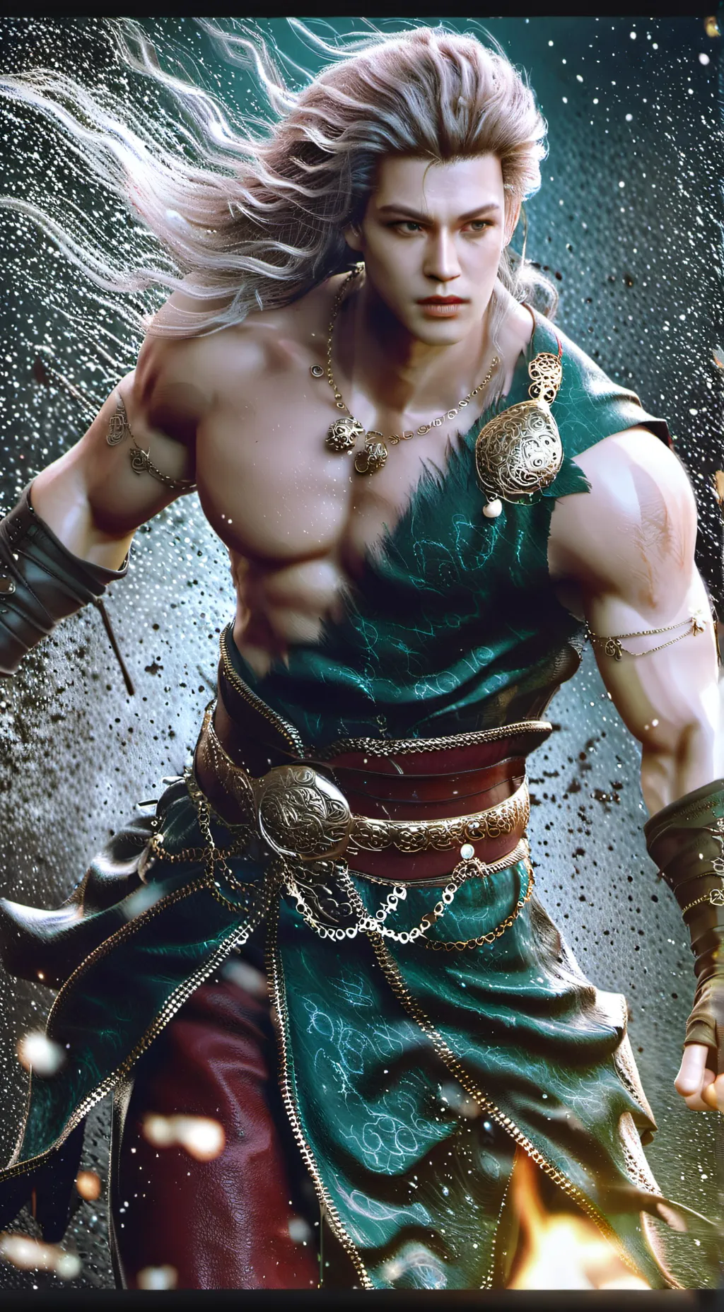 ai character: Richard  background