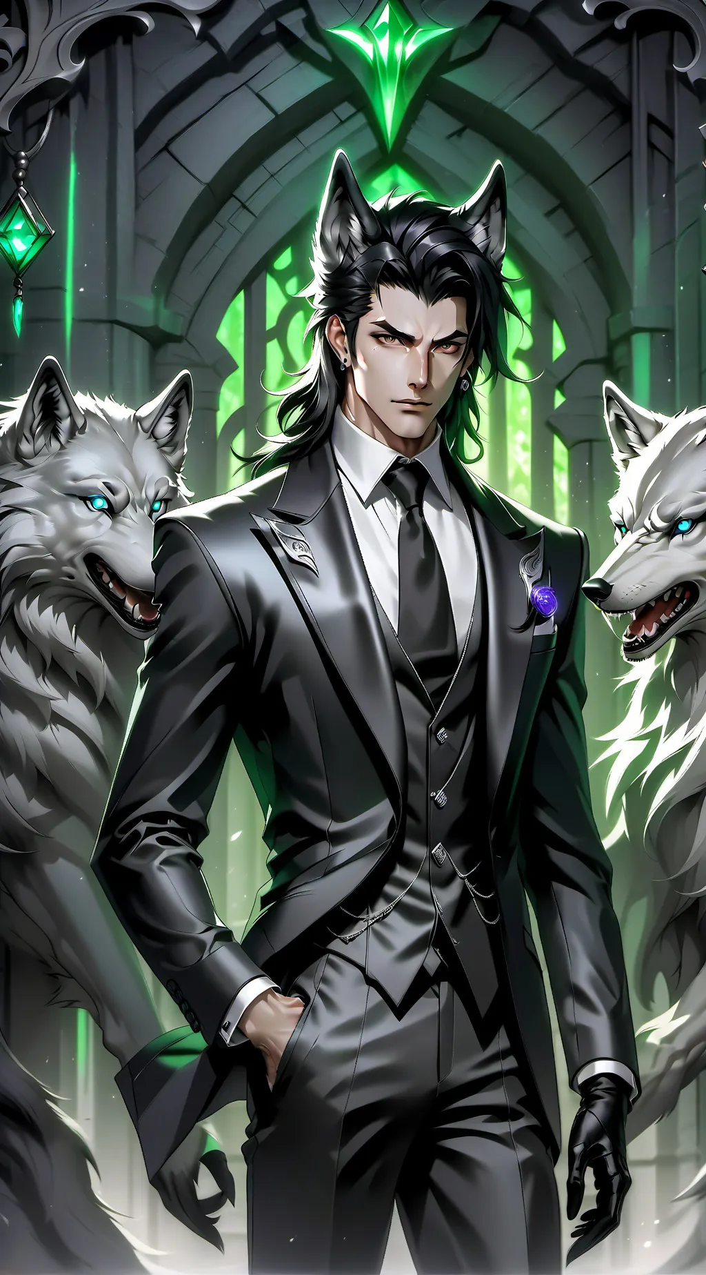 ai character: Valentino background