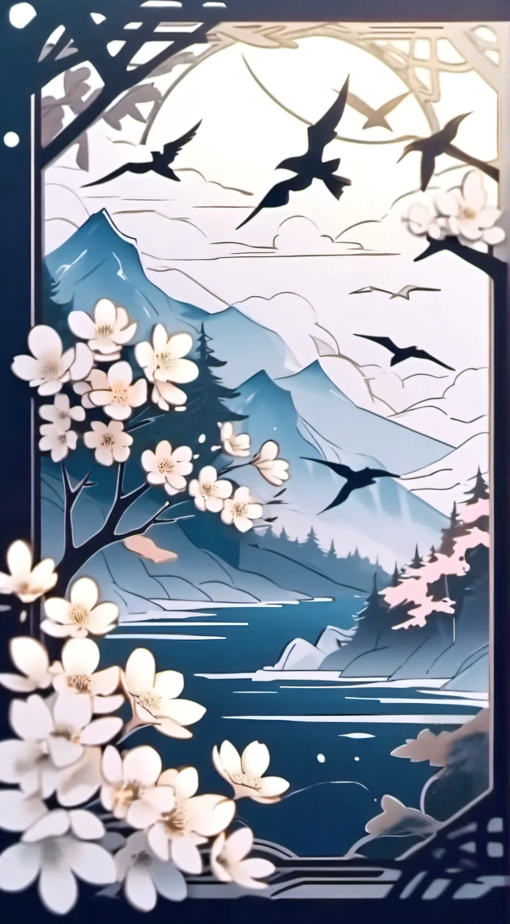 ai character: heat background