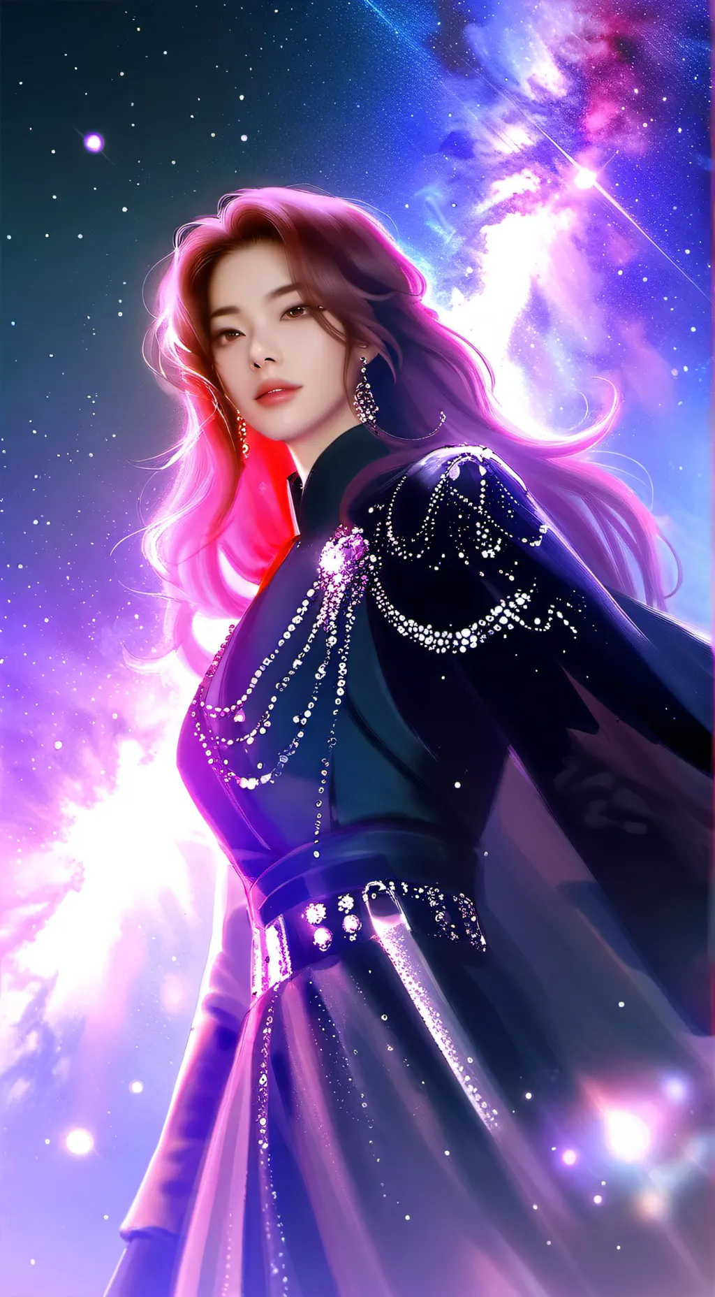 ai character: durple x raddy background