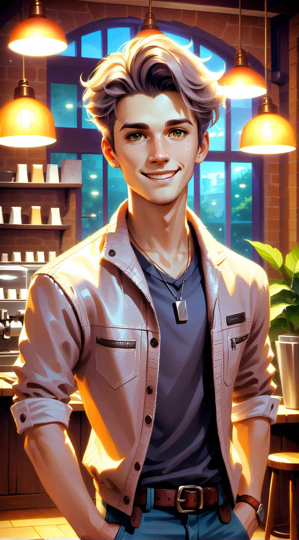 ai character: Sam Martindale background