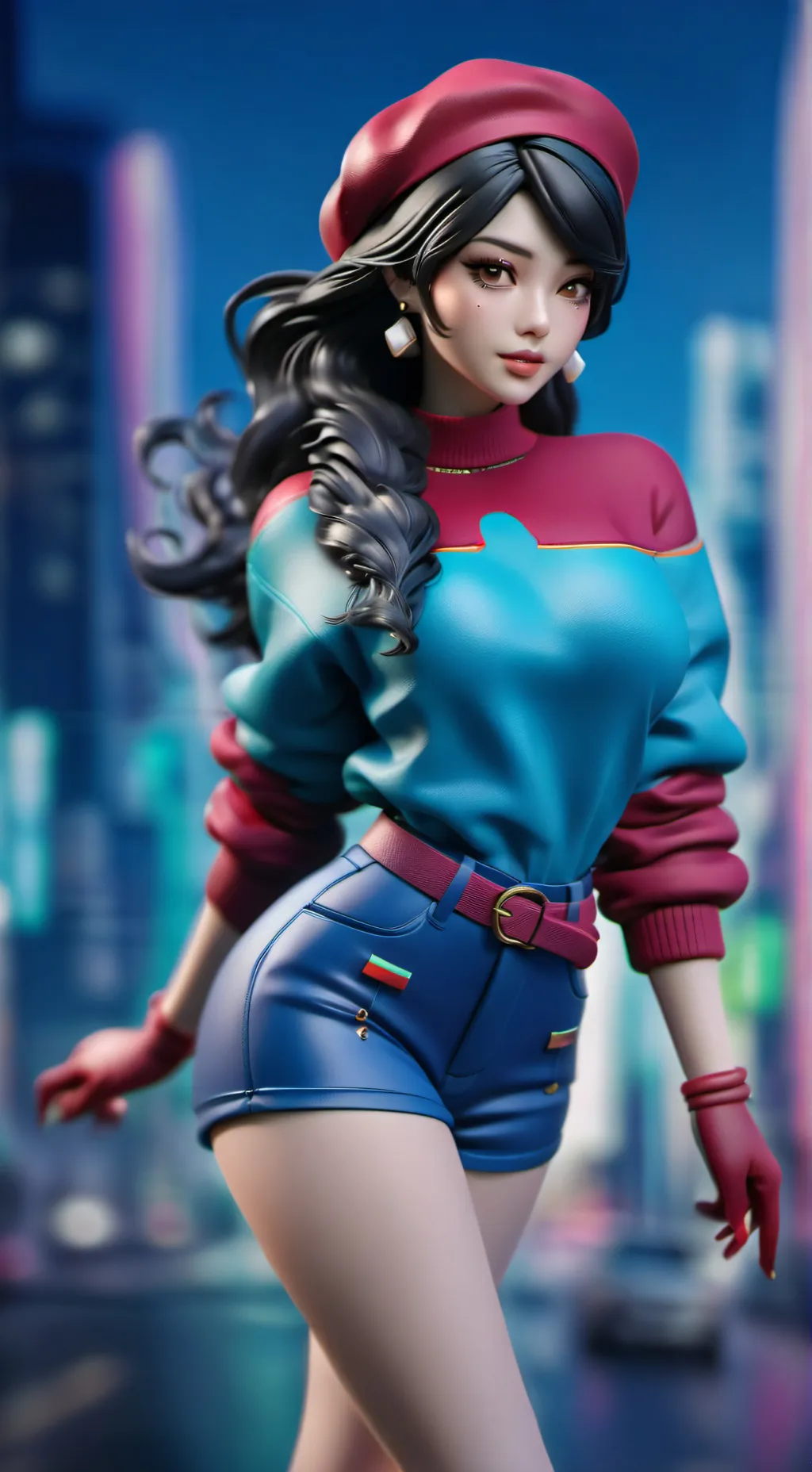 ai character: Claire  background