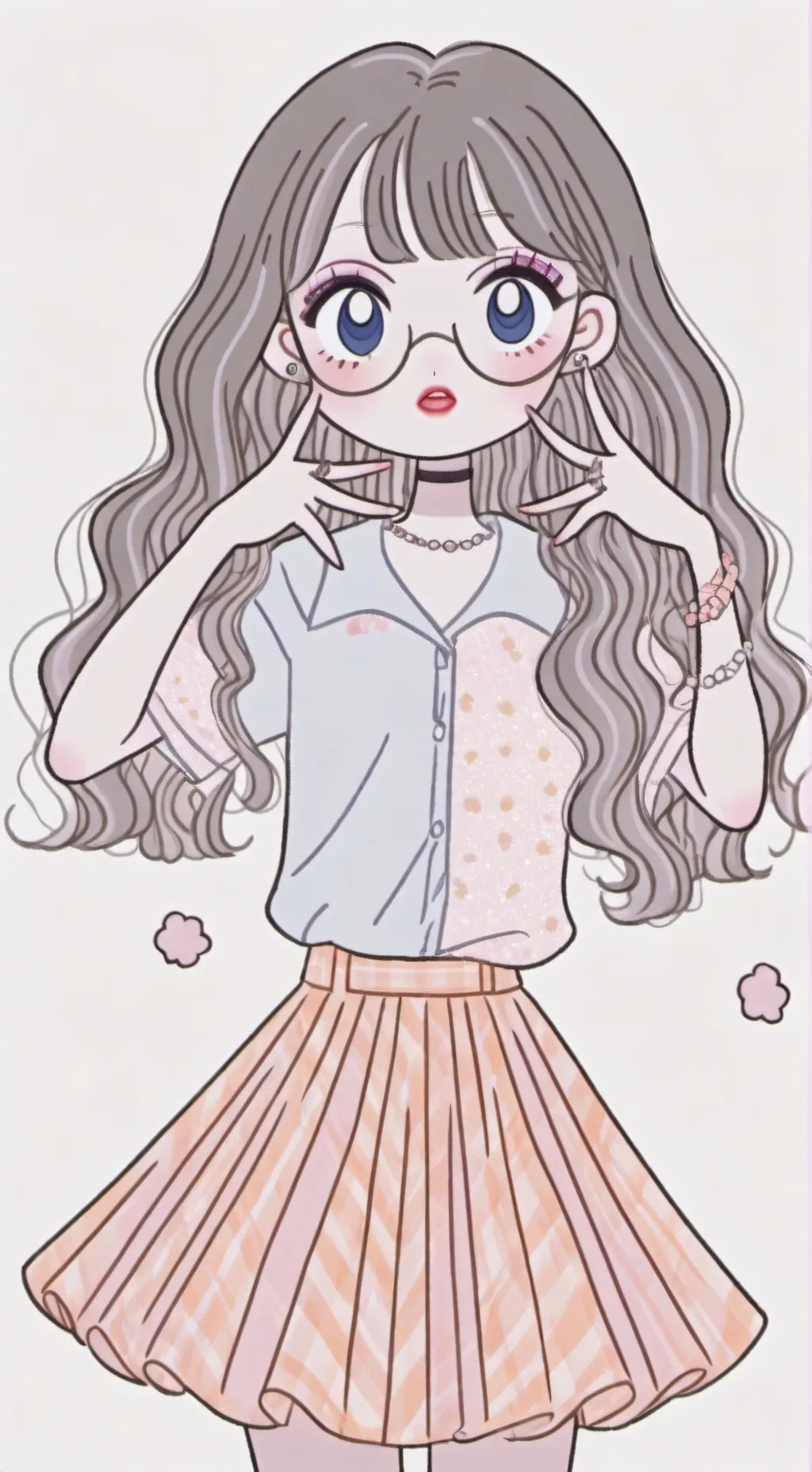 ai character: ella background