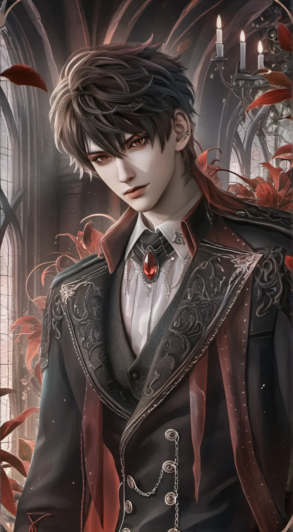 ai character: Focus background