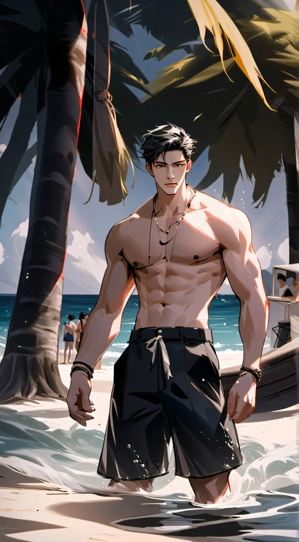 ai character: Sam  background