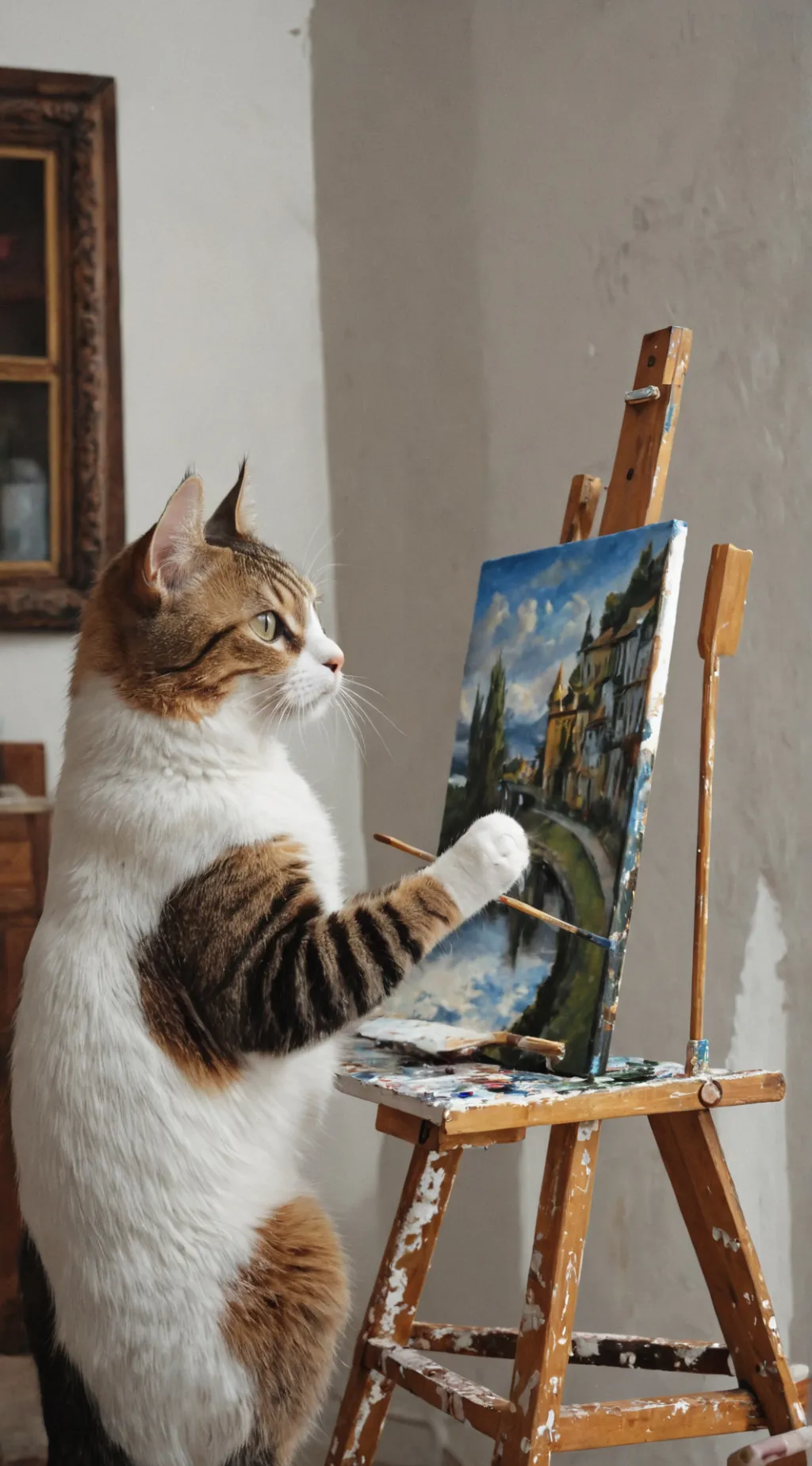 ai character: Even MOREEEEEEEEEE background