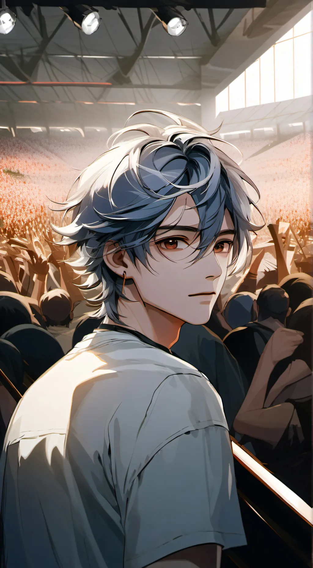 ai character: Kpop demon hunters background