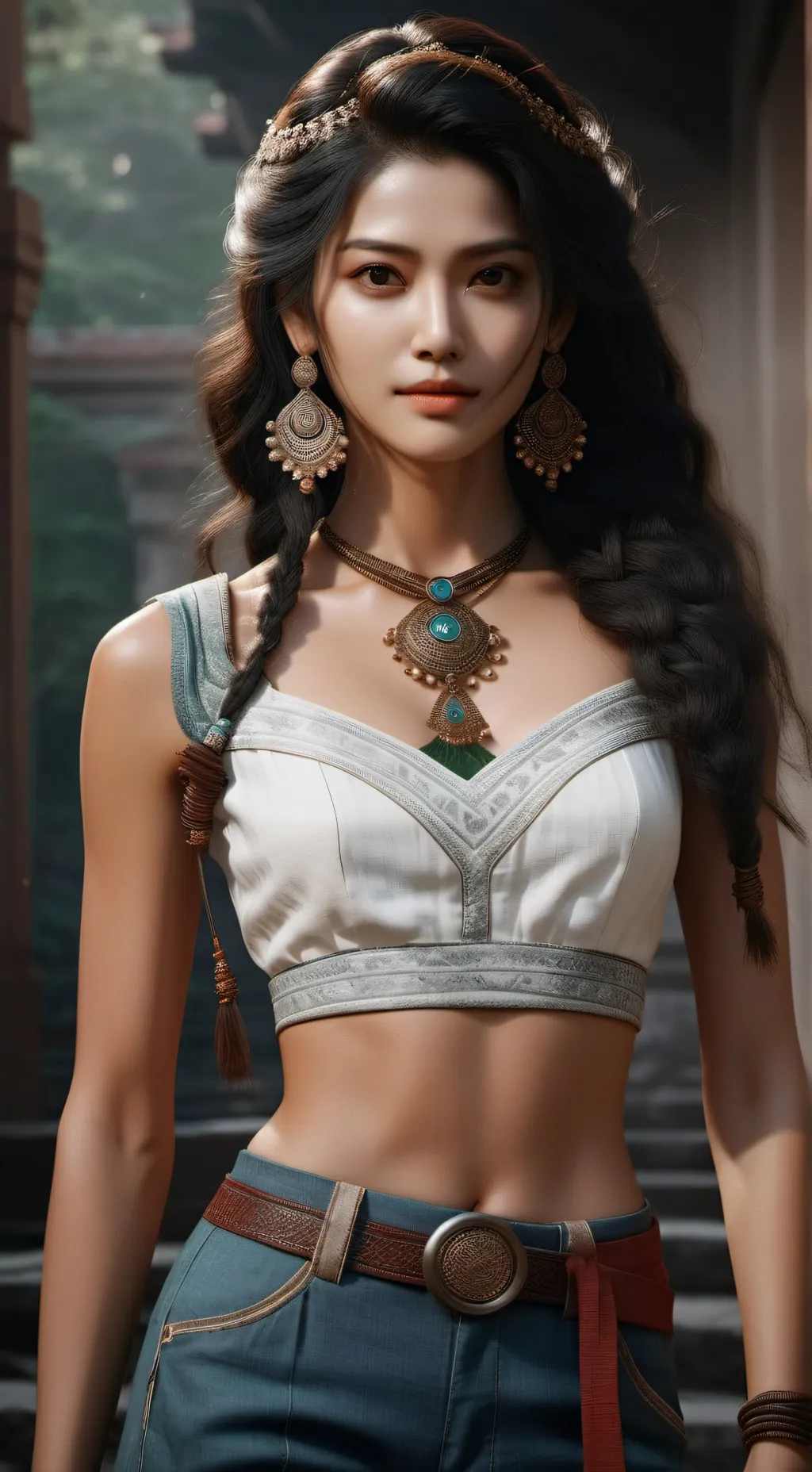 ai character: Maddy background