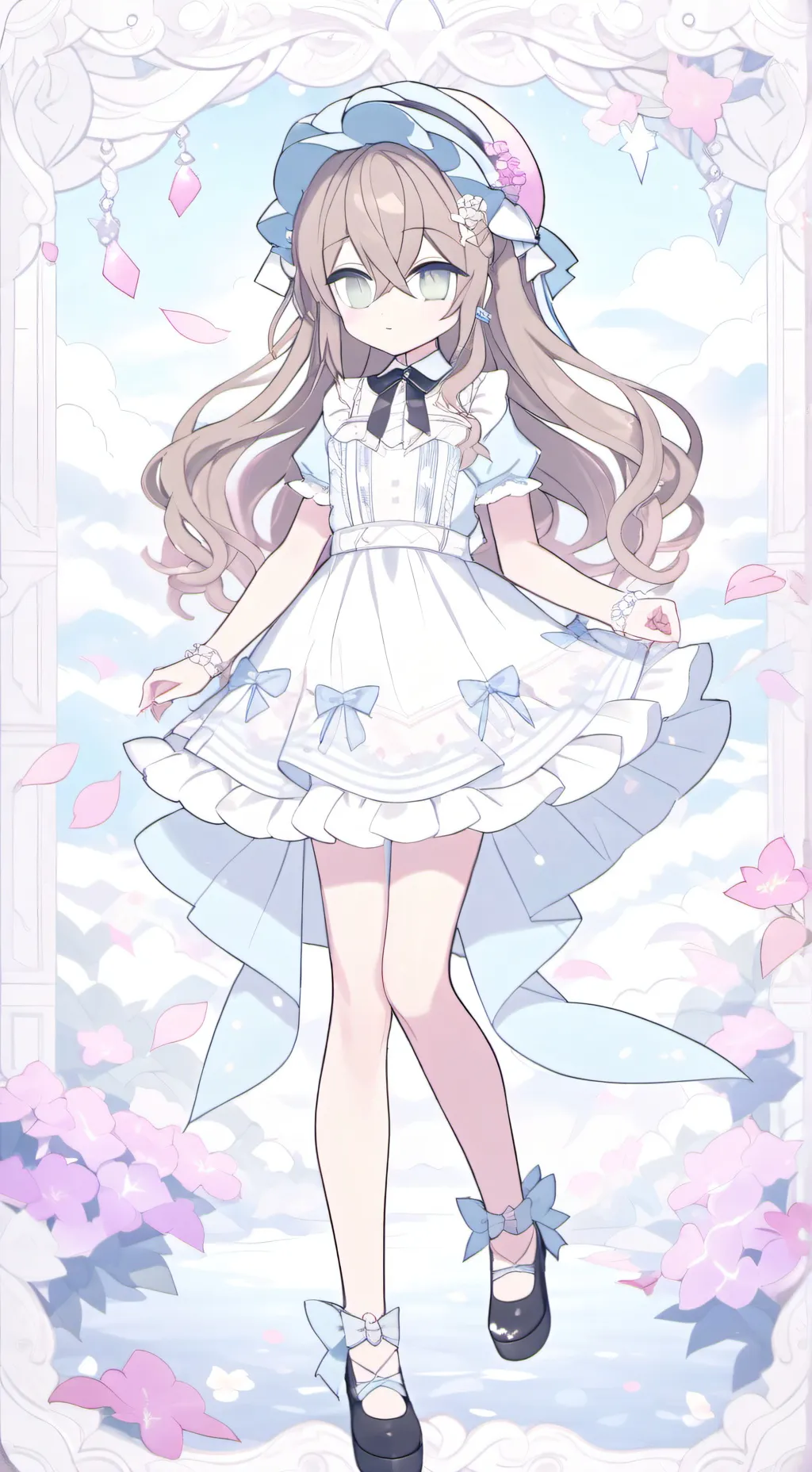 ai character: Luna  background