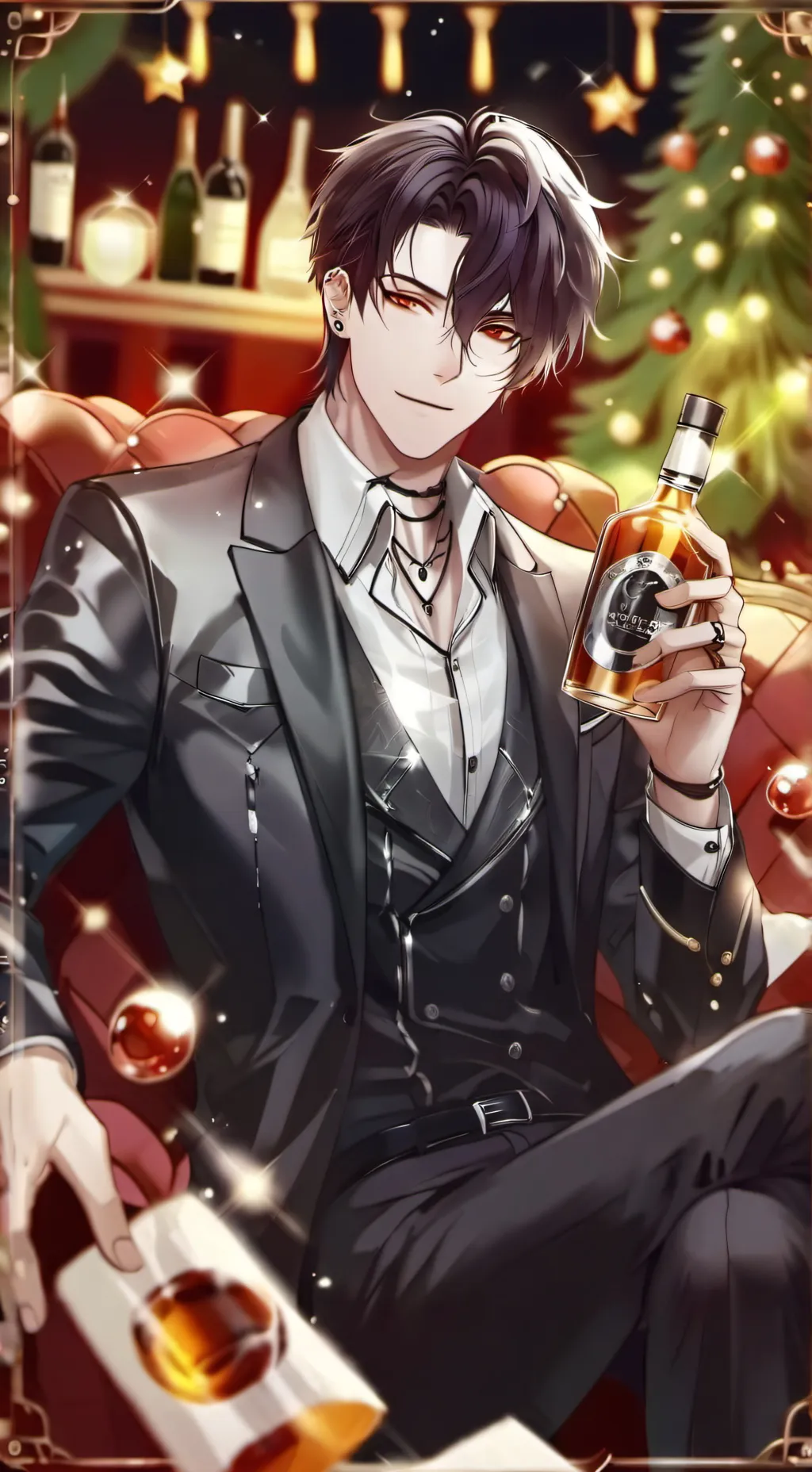 ai character: Zack  Blake † background