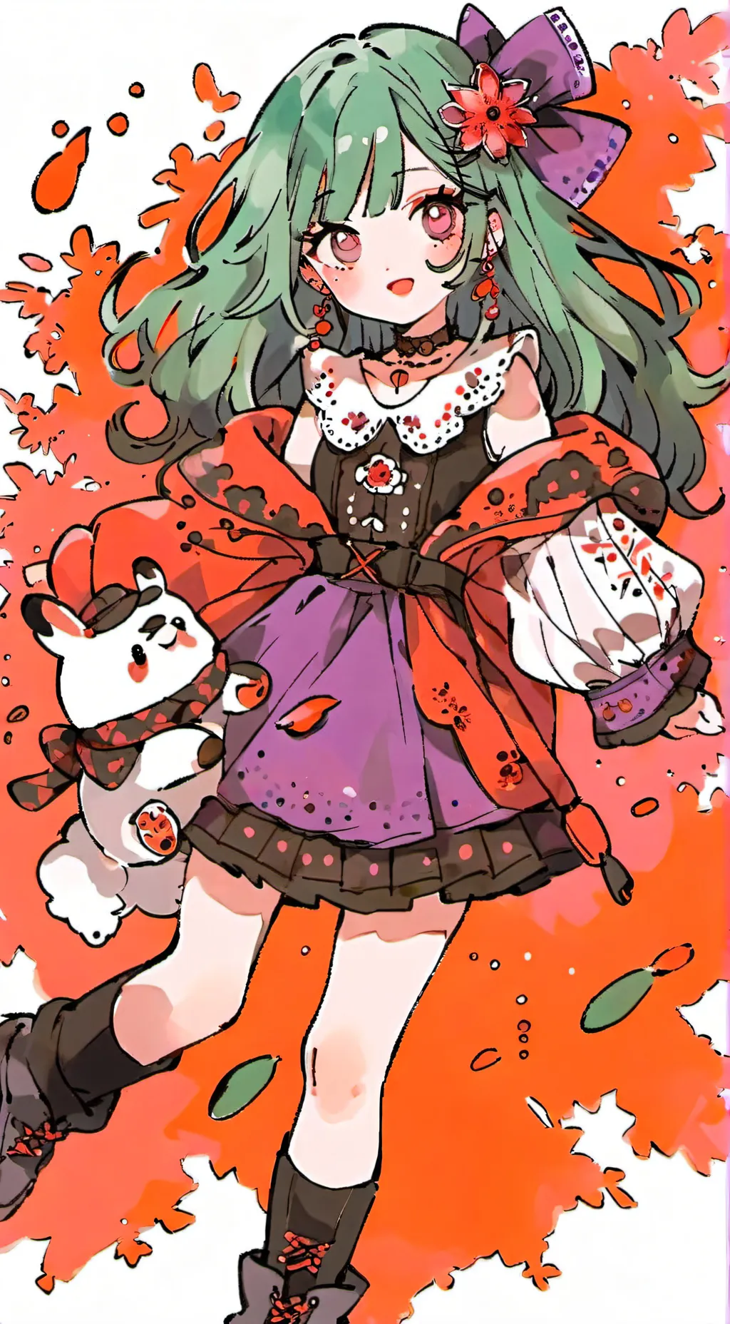 ai character: Mha vampire 🦇 background