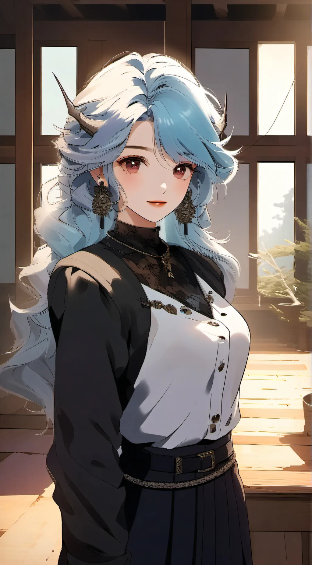 ai character: baby saja background