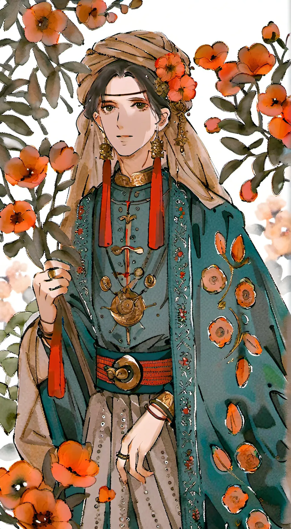 ai character: Lost Princess  background