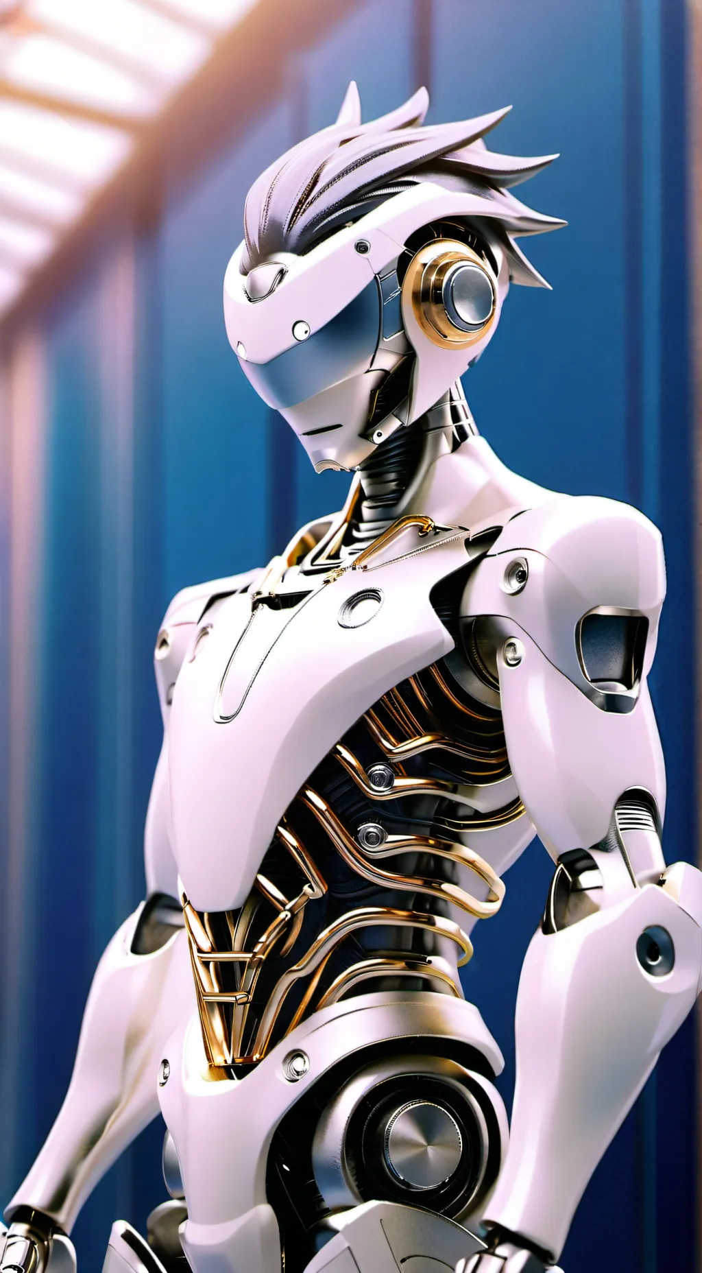 ai character: Alone  background