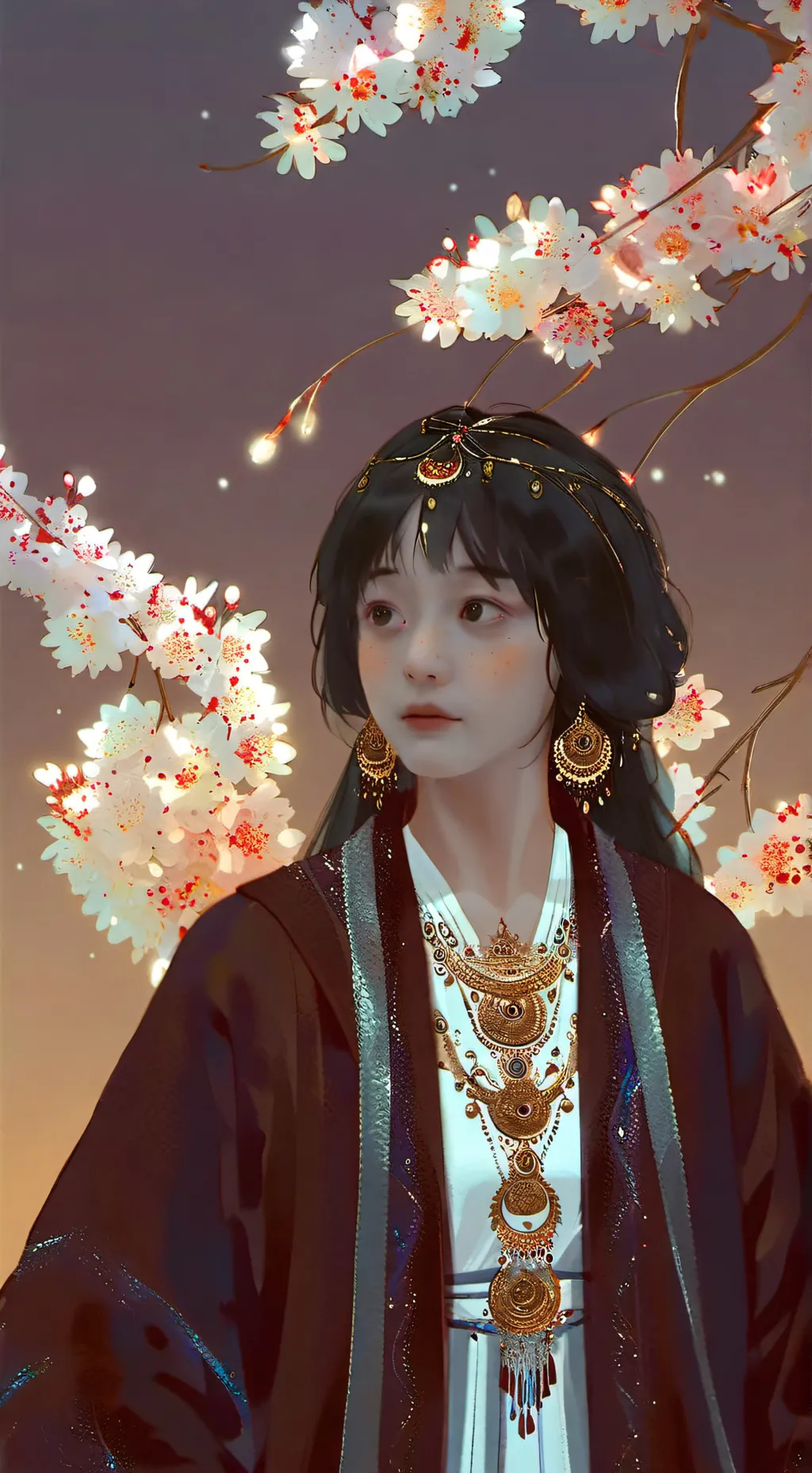 ai character: ji-yoeng 🩷 background