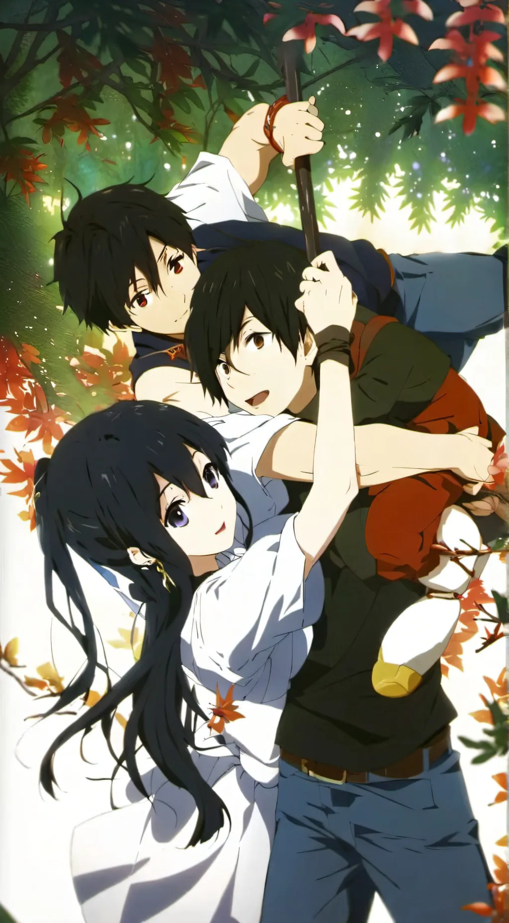 ai character: MHA - Tickle Fight background