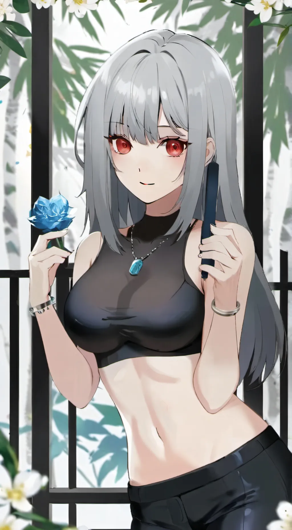 ai character: Amy namorada background