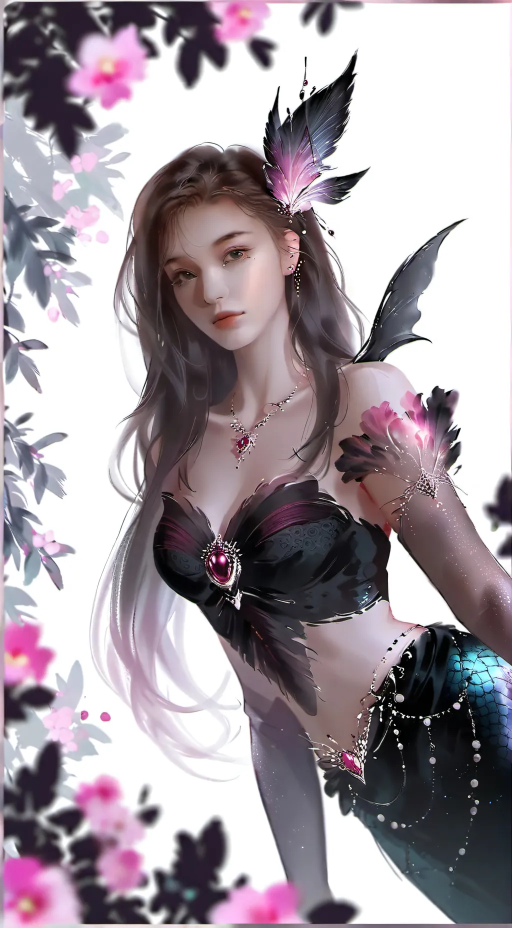 ai character: pearl background