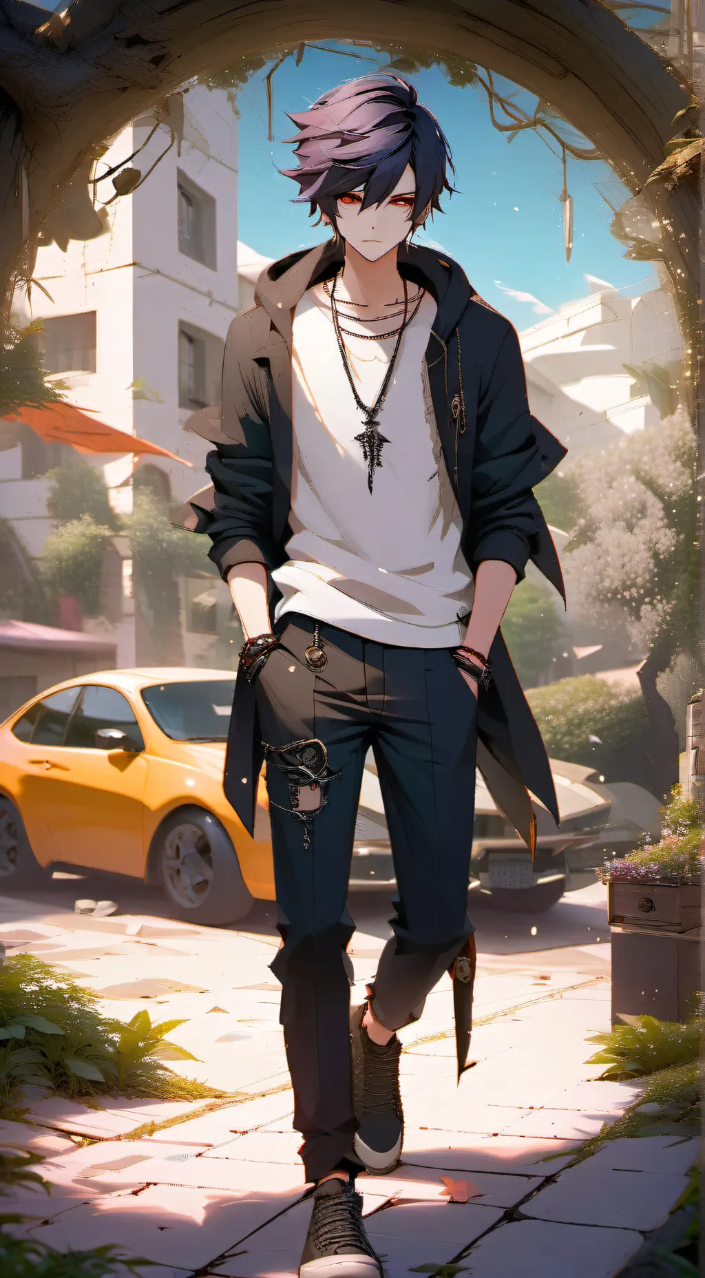 ai character: chad background