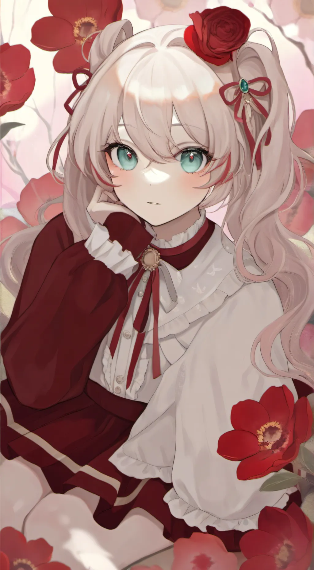 ai character: 🍓~Adeline~🍓 background