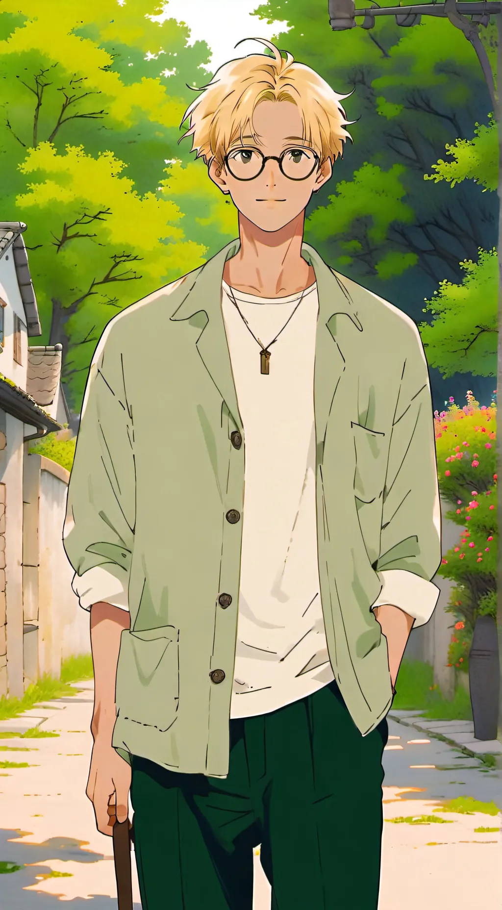 ai character: Ваня background