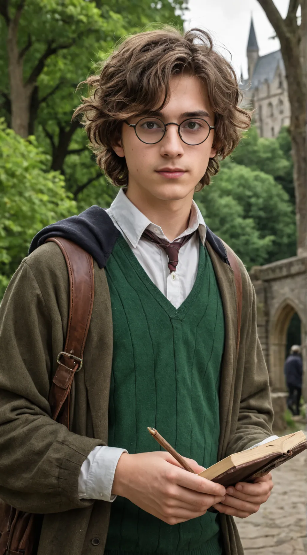 ai character: Неввил  background