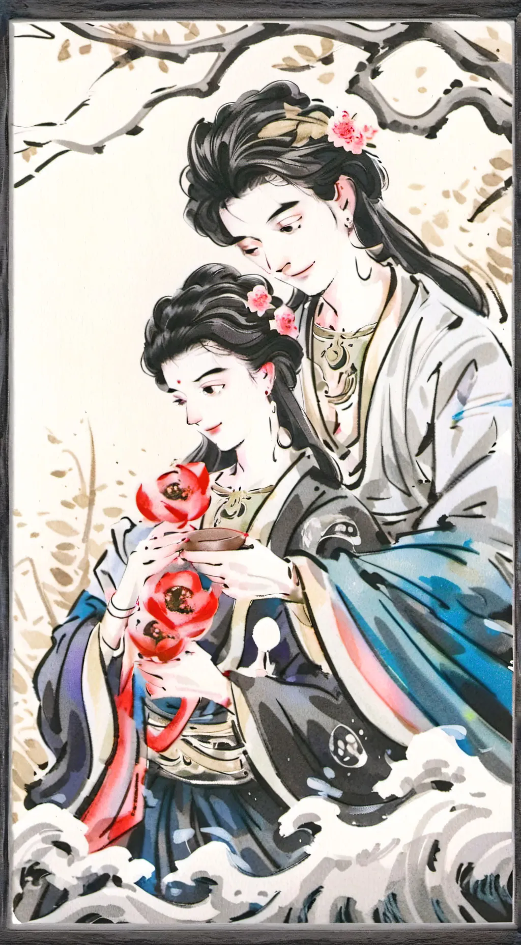 ai character: dkdn background