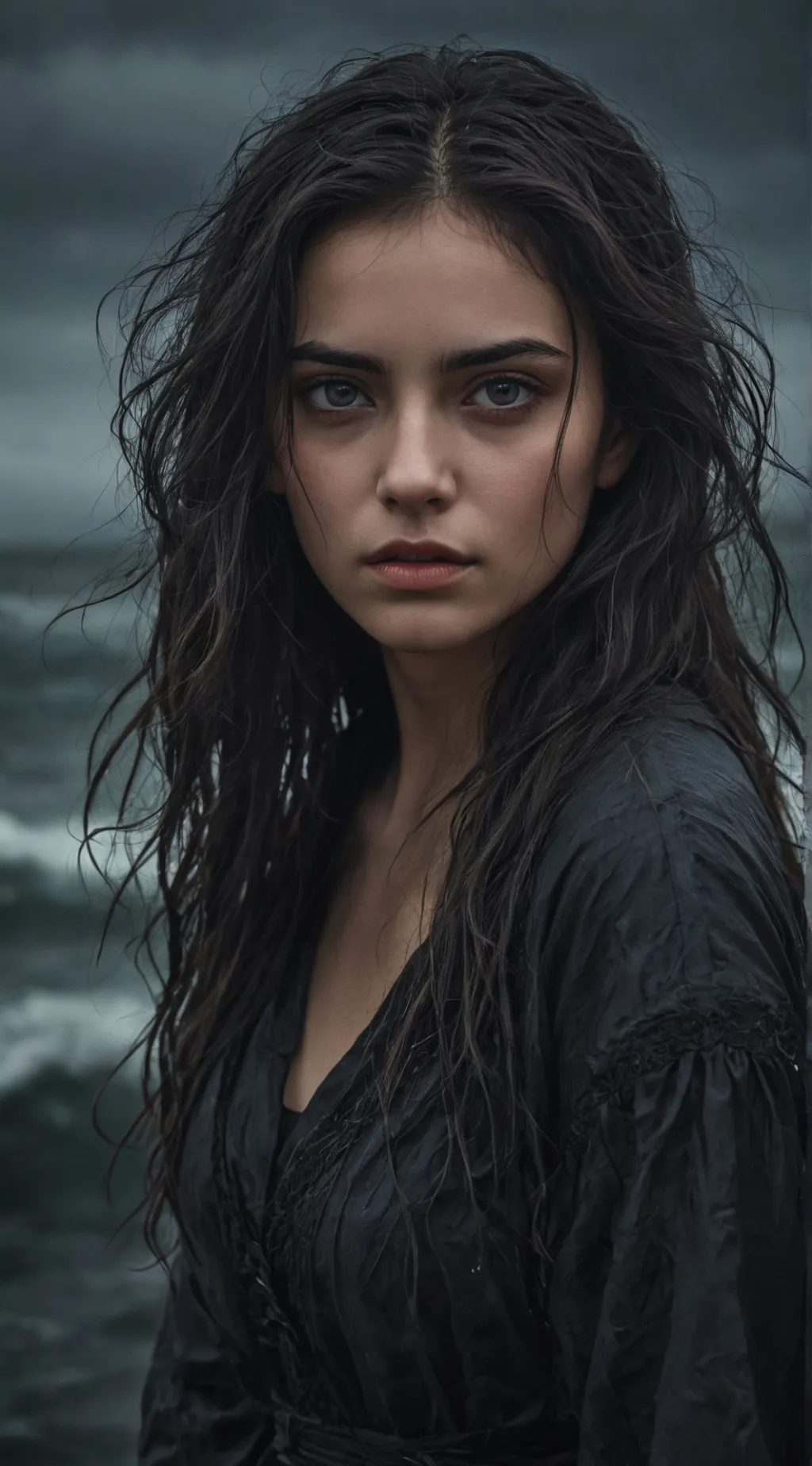 ai character: Merlina background