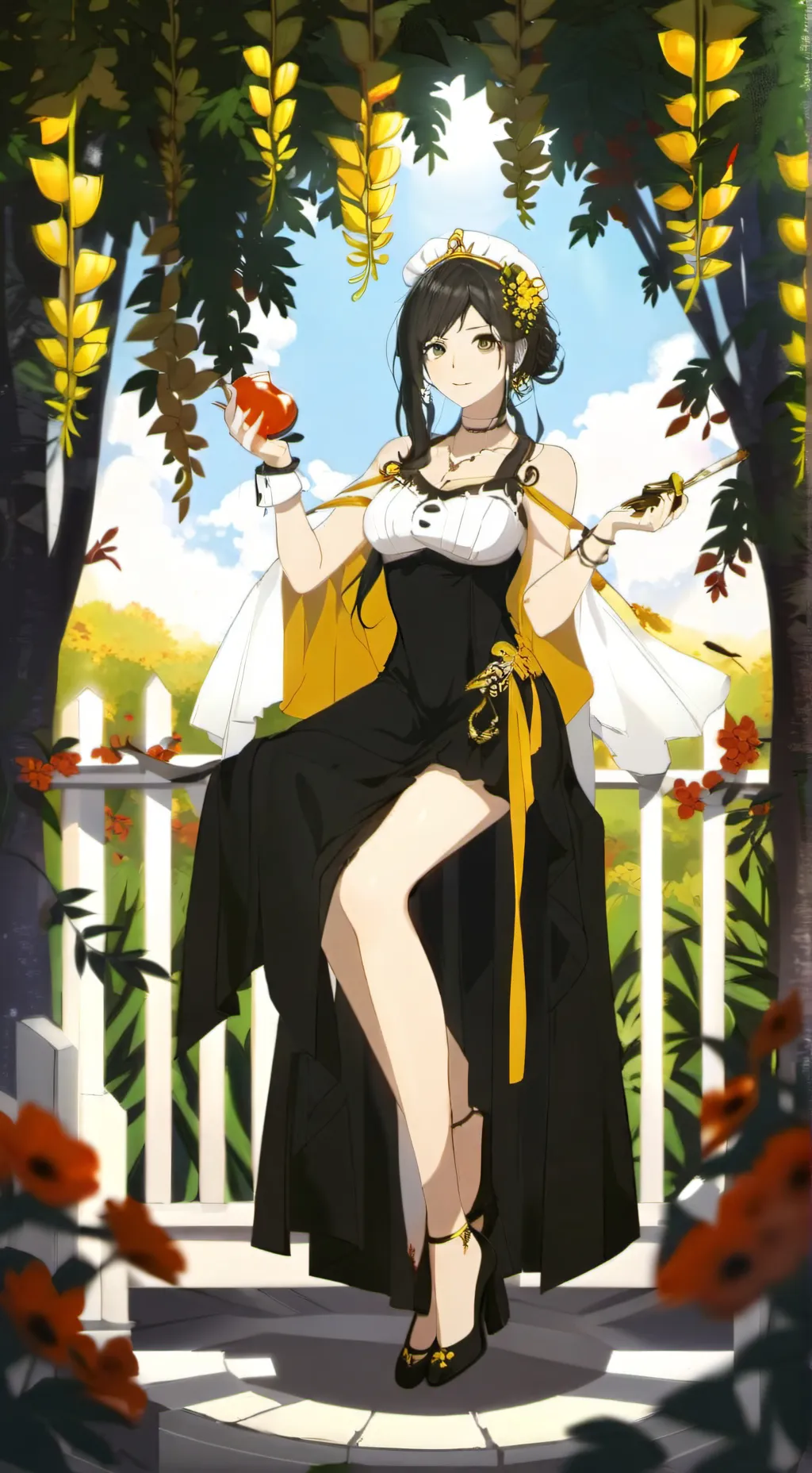 ai character: Alexa  background