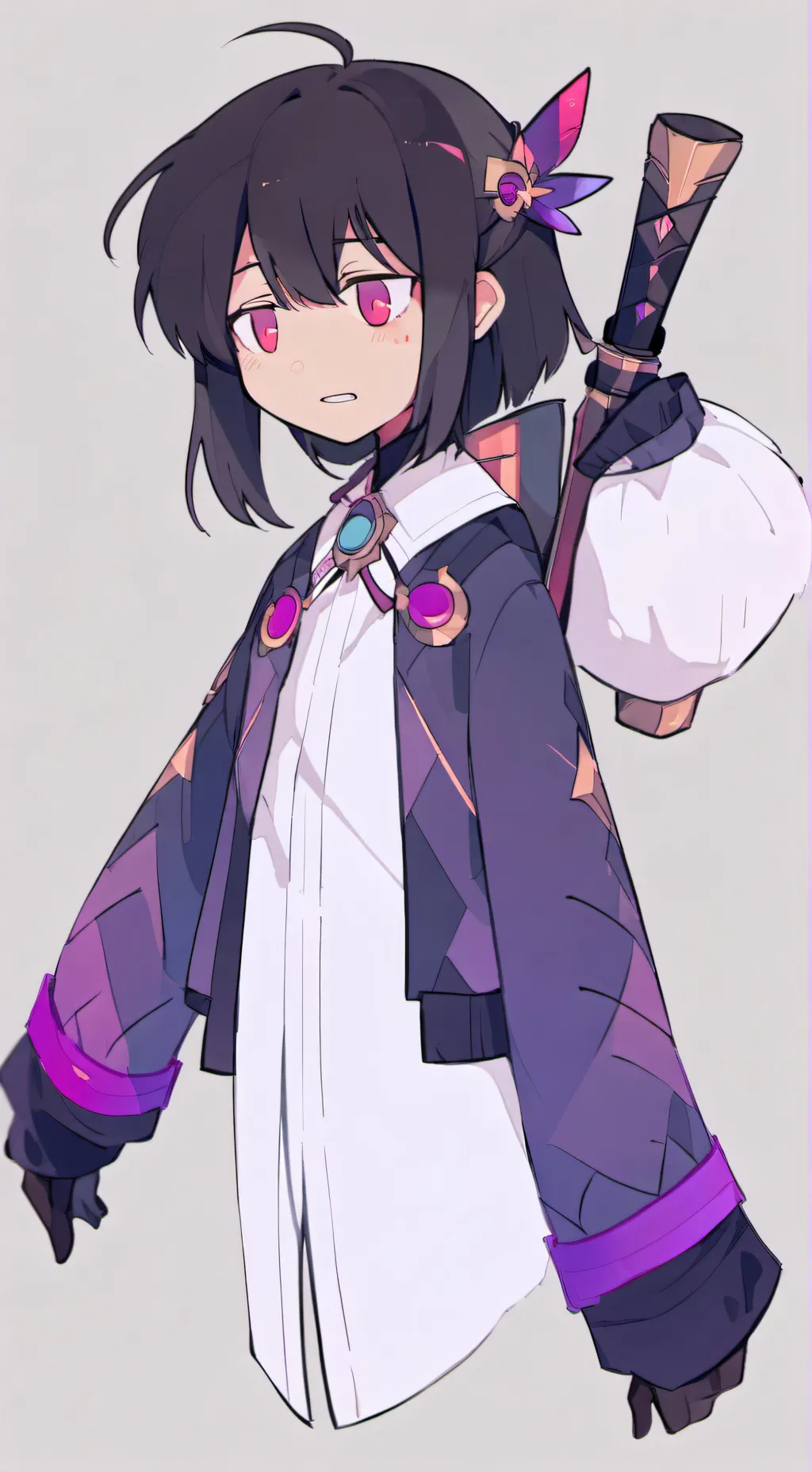 ai character: sweet dreams🩵🩵 background