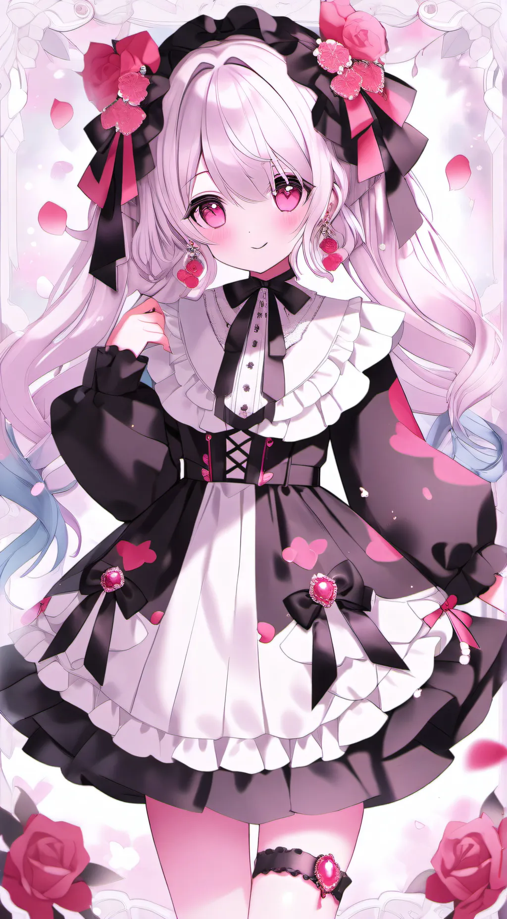 ai character: Pinkie background