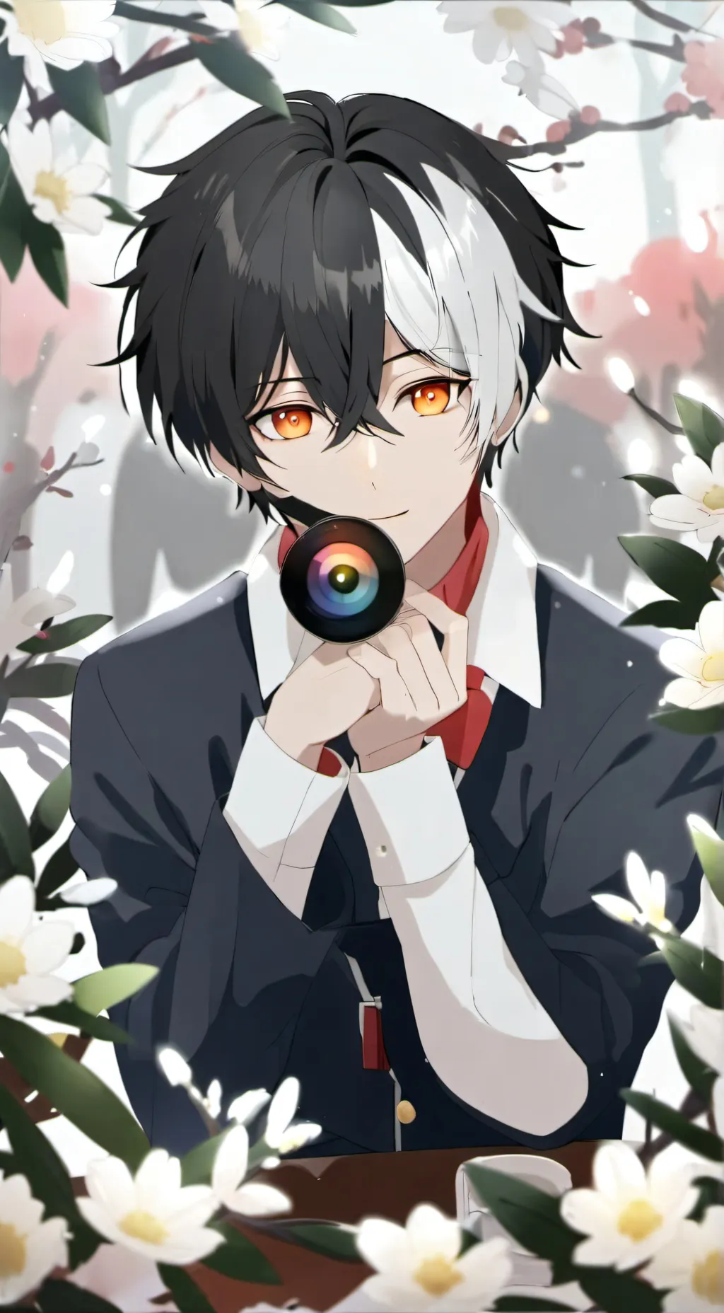 ai character: mha x hh background