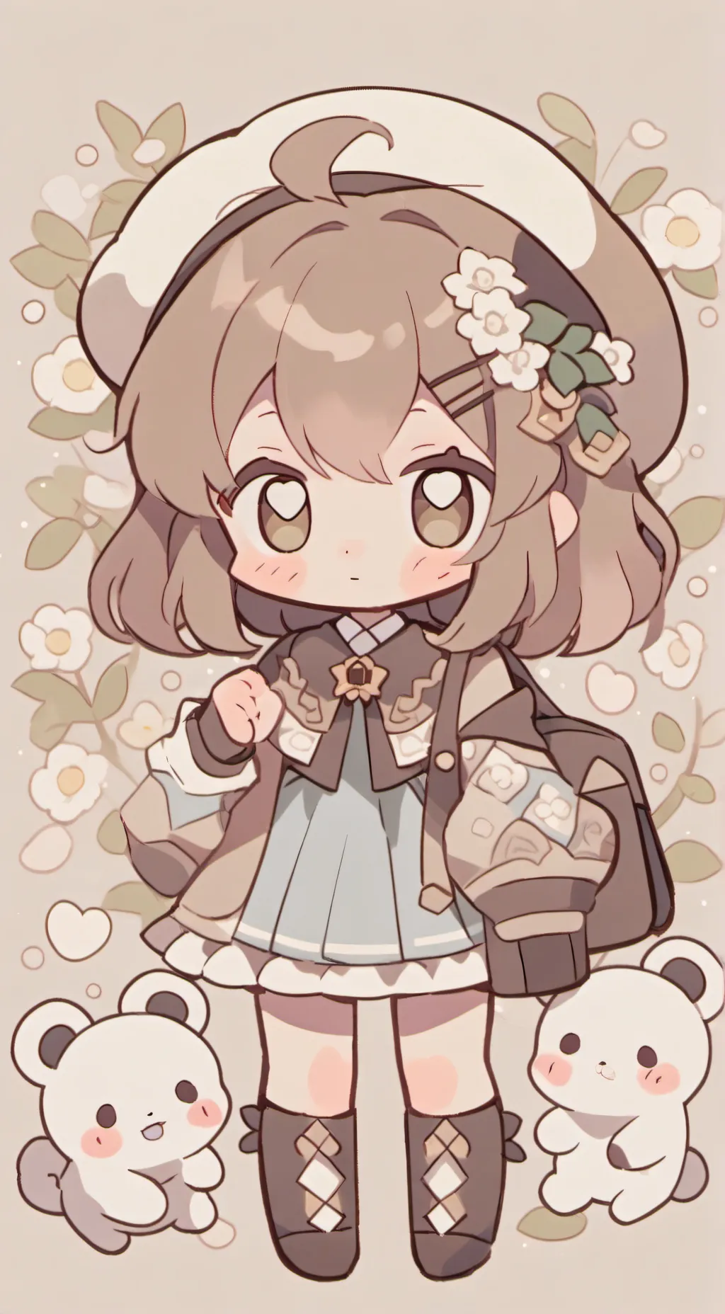 ai character: mha background