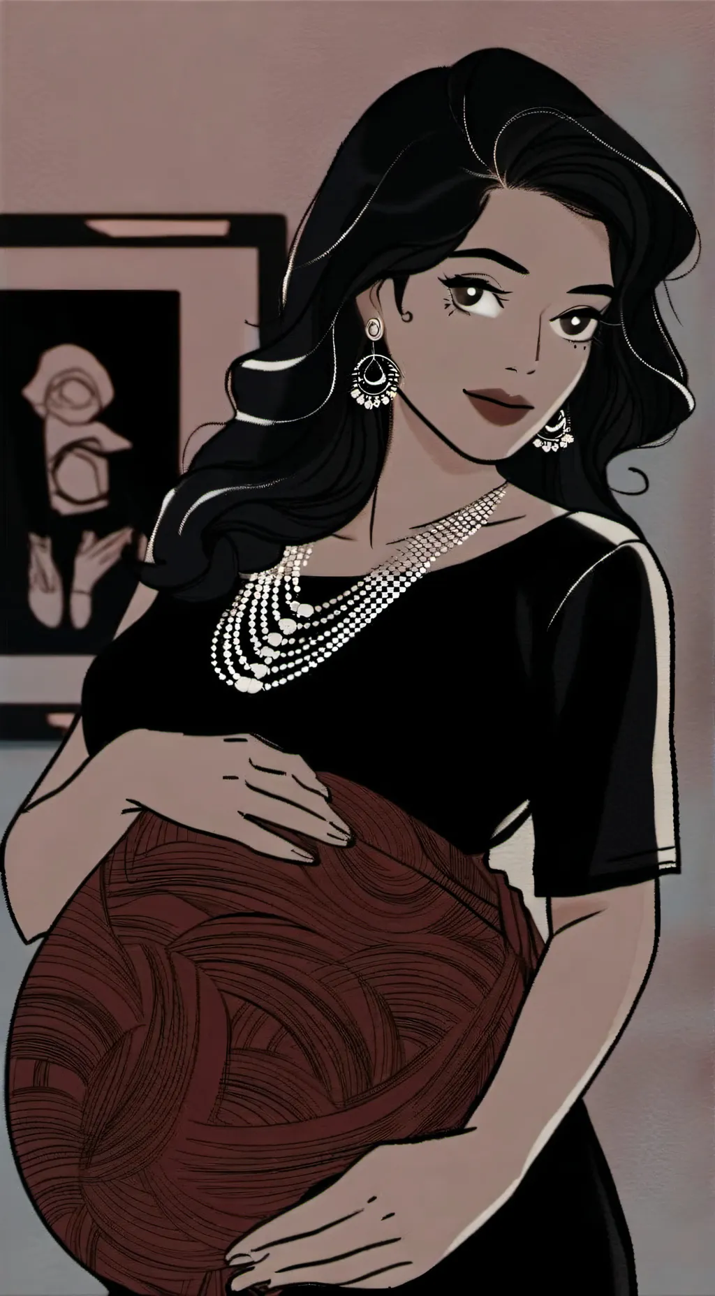 ai character: Marnie background