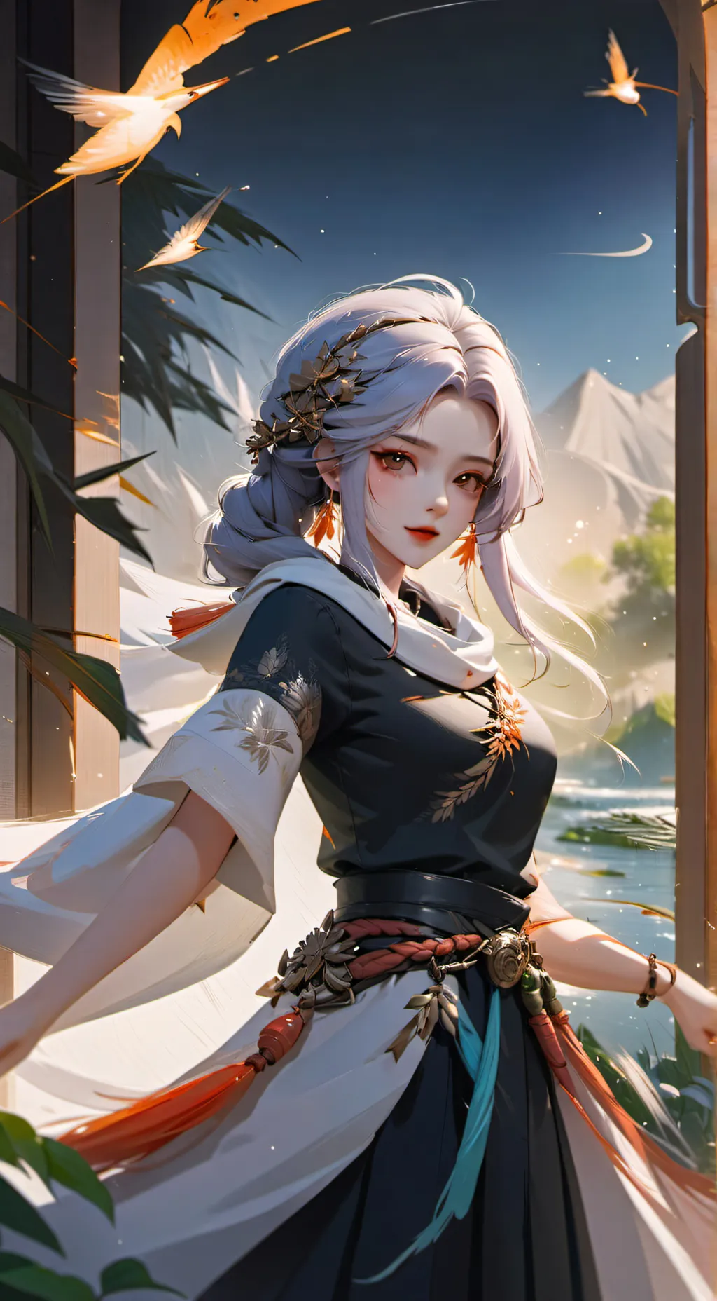 ai character: Class 1-A background