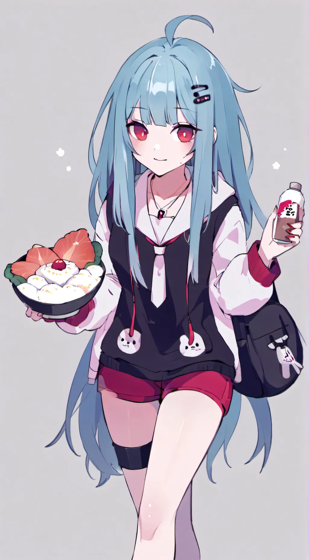 ai character: Melanie  background